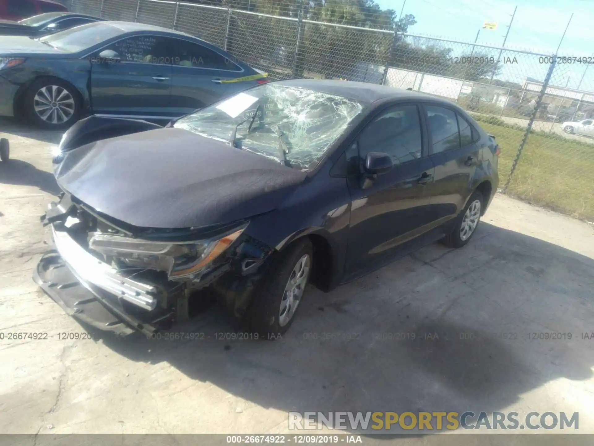 2 Photograph of a damaged car 5YFEPRAEXLP061950 TOYOTA COROLLA 2020