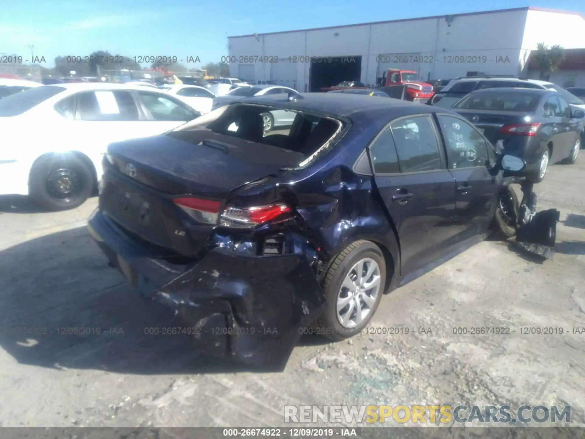 4 Photograph of a damaged car 5YFEPRAEXLP061950 TOYOTA COROLLA 2020