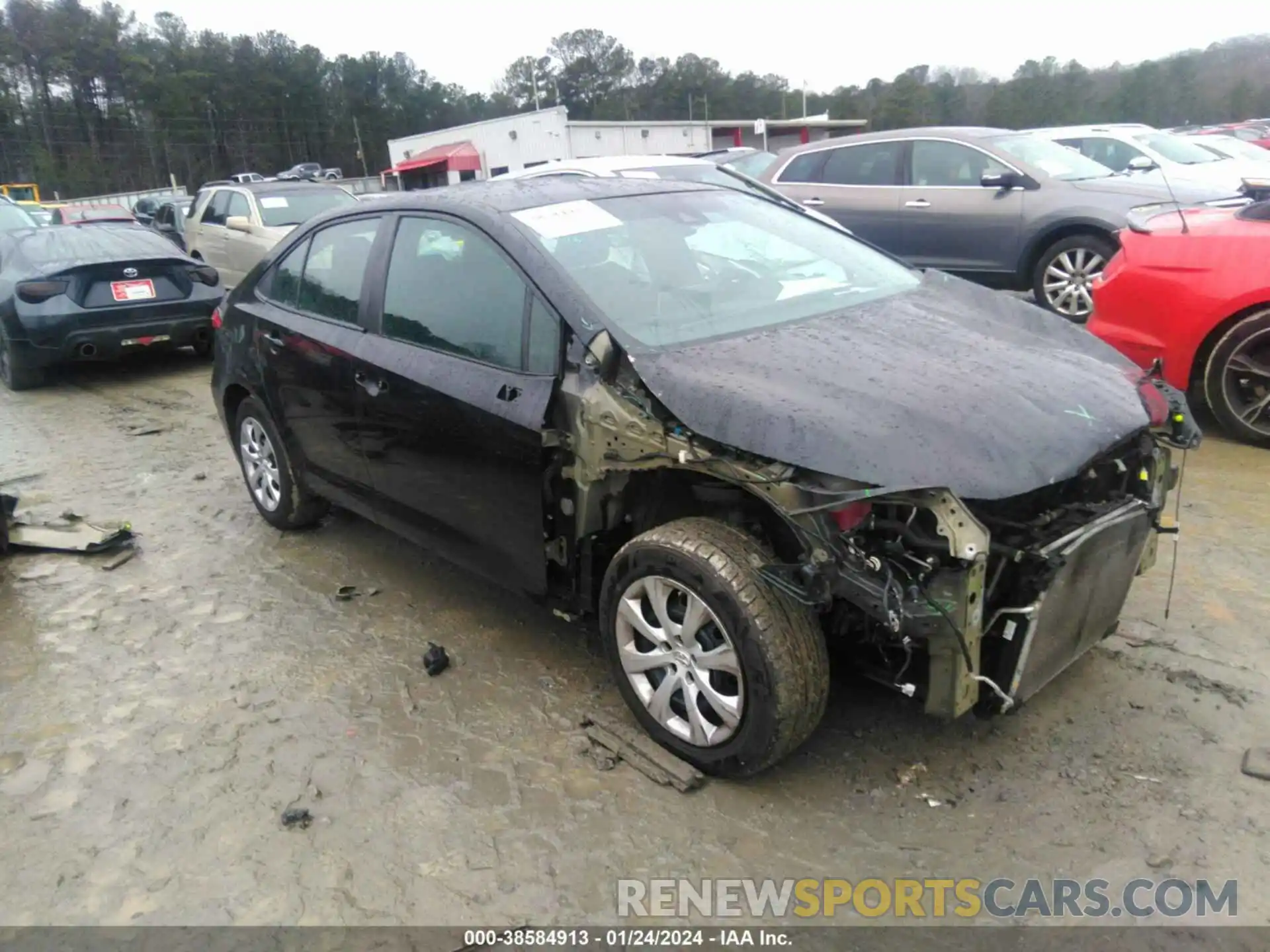 1 Photograph of a damaged car 5YFEPRAEXLP062371 TOYOTA COROLLA 2020