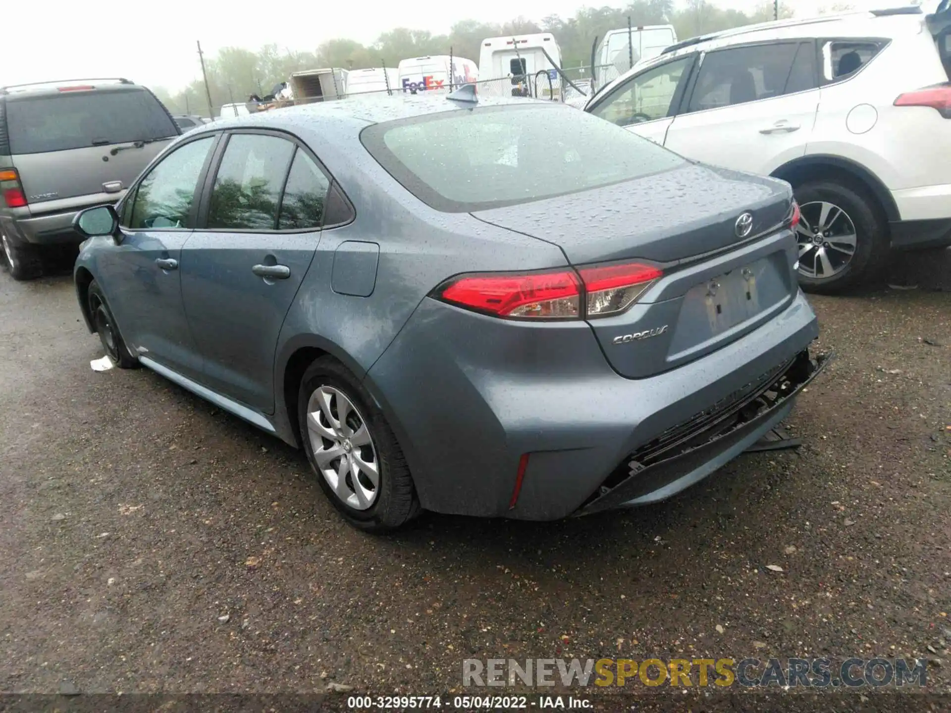 3 Photograph of a damaged car 5YFEPRAEXLP062399 TOYOTA COROLLA 2020