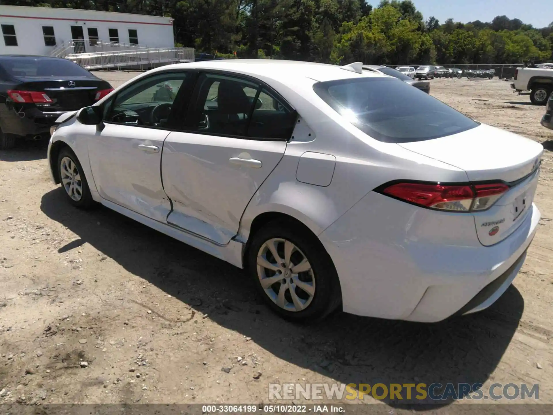 3 Photograph of a damaged car 5YFEPRAEXLP063262 TOYOTA COROLLA 2020