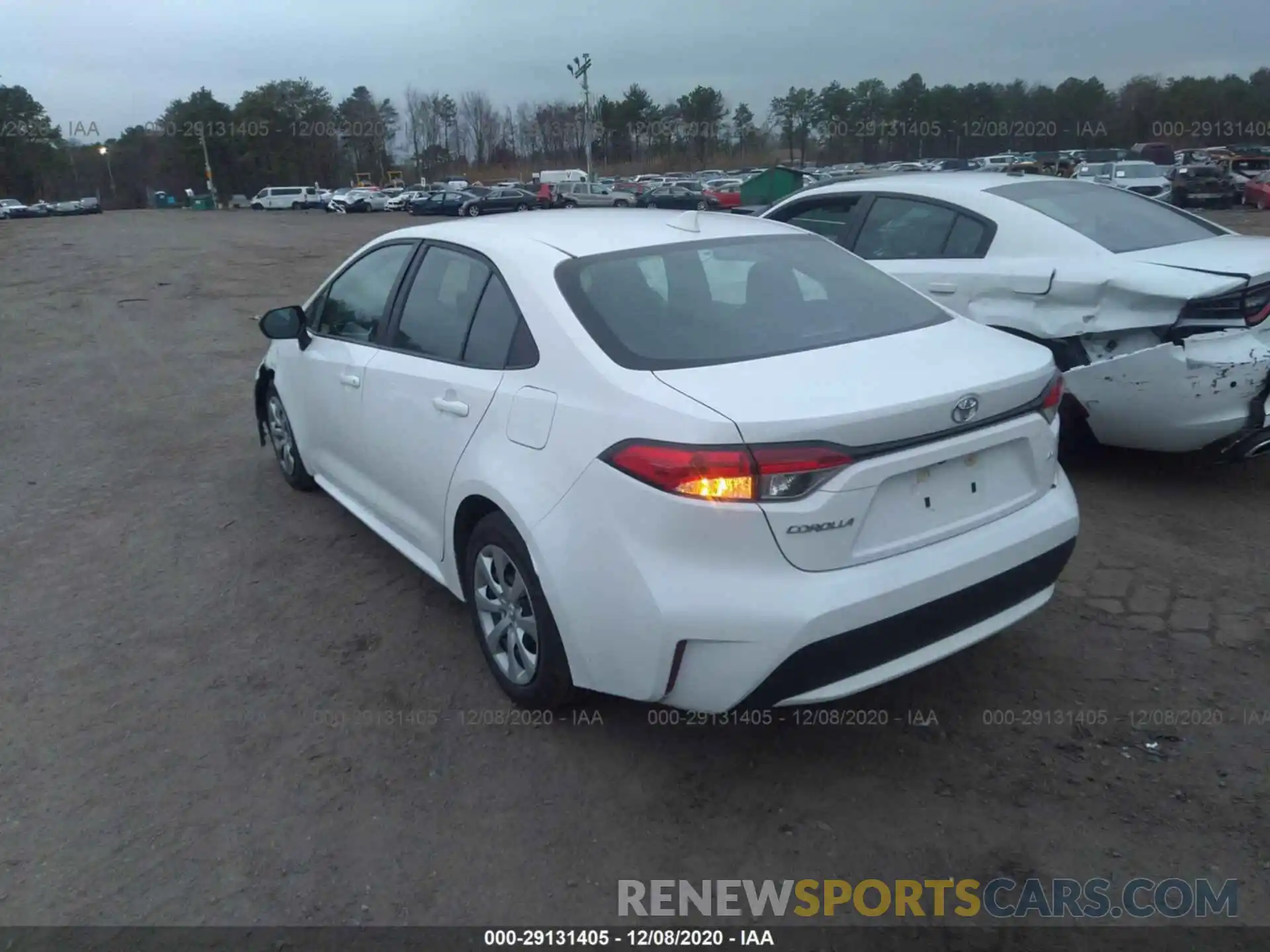 3 Photograph of a damaged car 5YFEPRAEXLP063486 TOYOTA COROLLA 2020