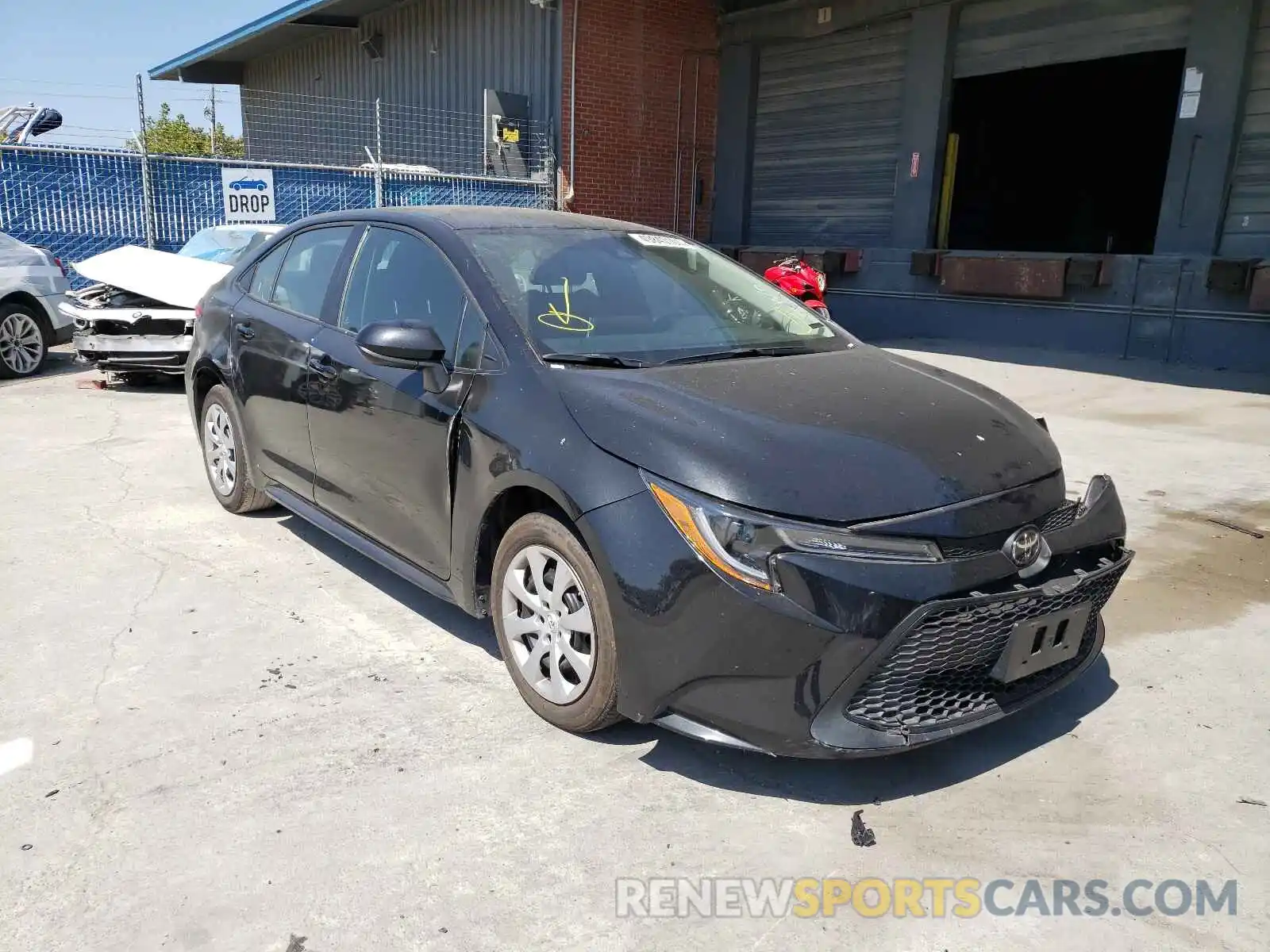 1 Photograph of a damaged car 5YFEPRAEXLP063925 TOYOTA COROLLA 2020