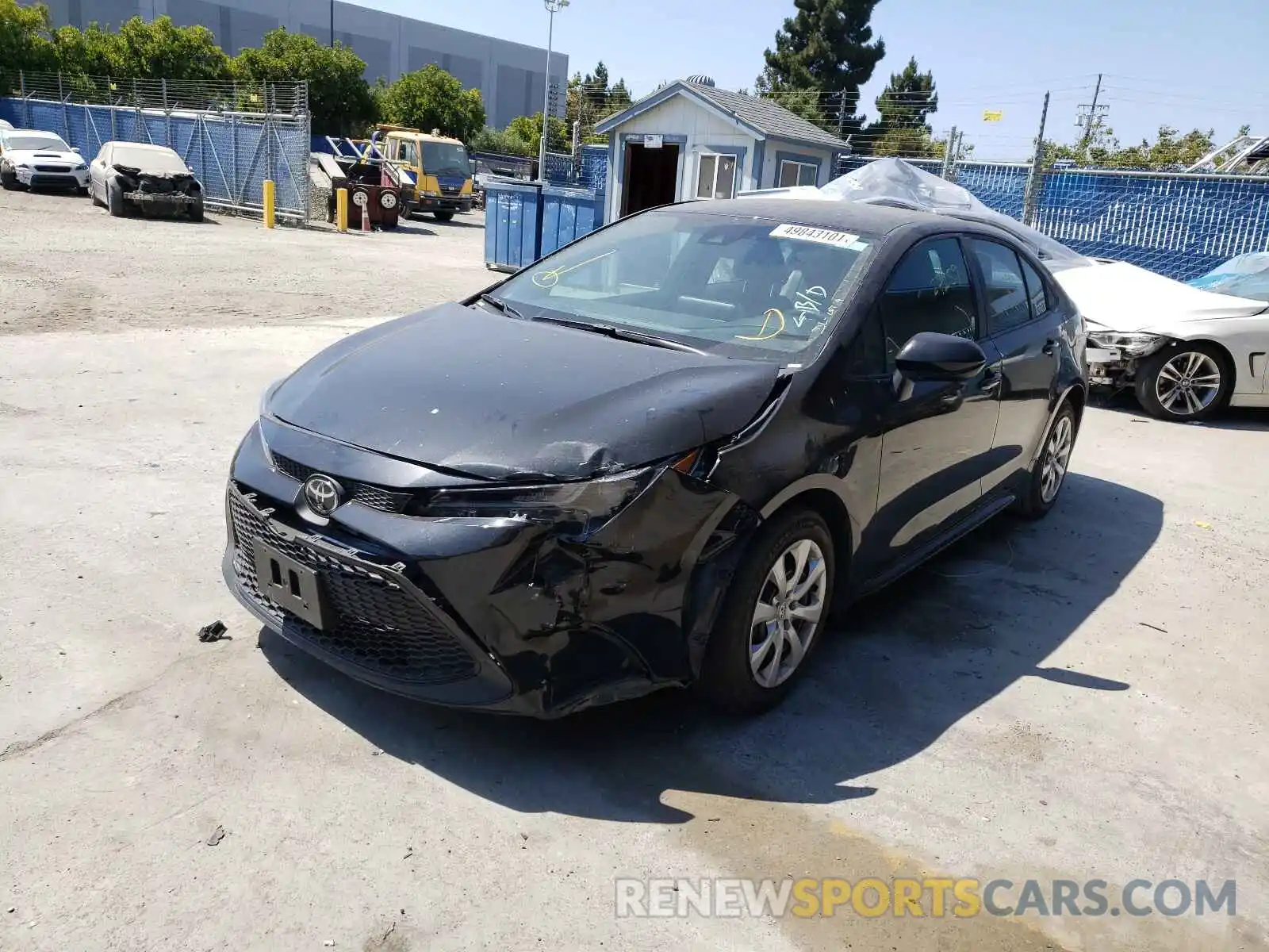 2 Photograph of a damaged car 5YFEPRAEXLP063925 TOYOTA COROLLA 2020