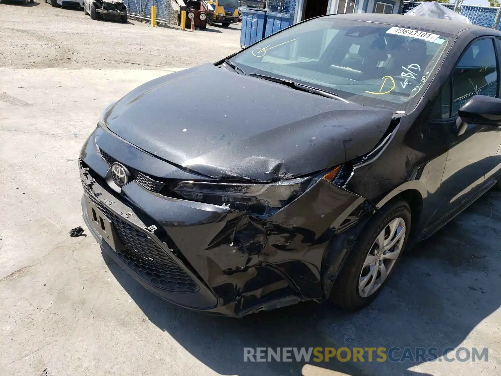 9 Photograph of a damaged car 5YFEPRAEXLP063925 TOYOTA COROLLA 2020