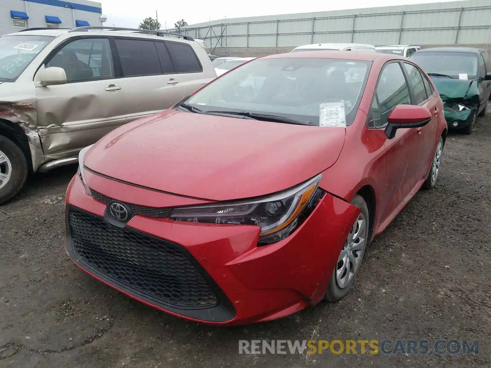 2 Photograph of a damaged car 5YFEPRAEXLP064010 TOYOTA COROLLA 2020