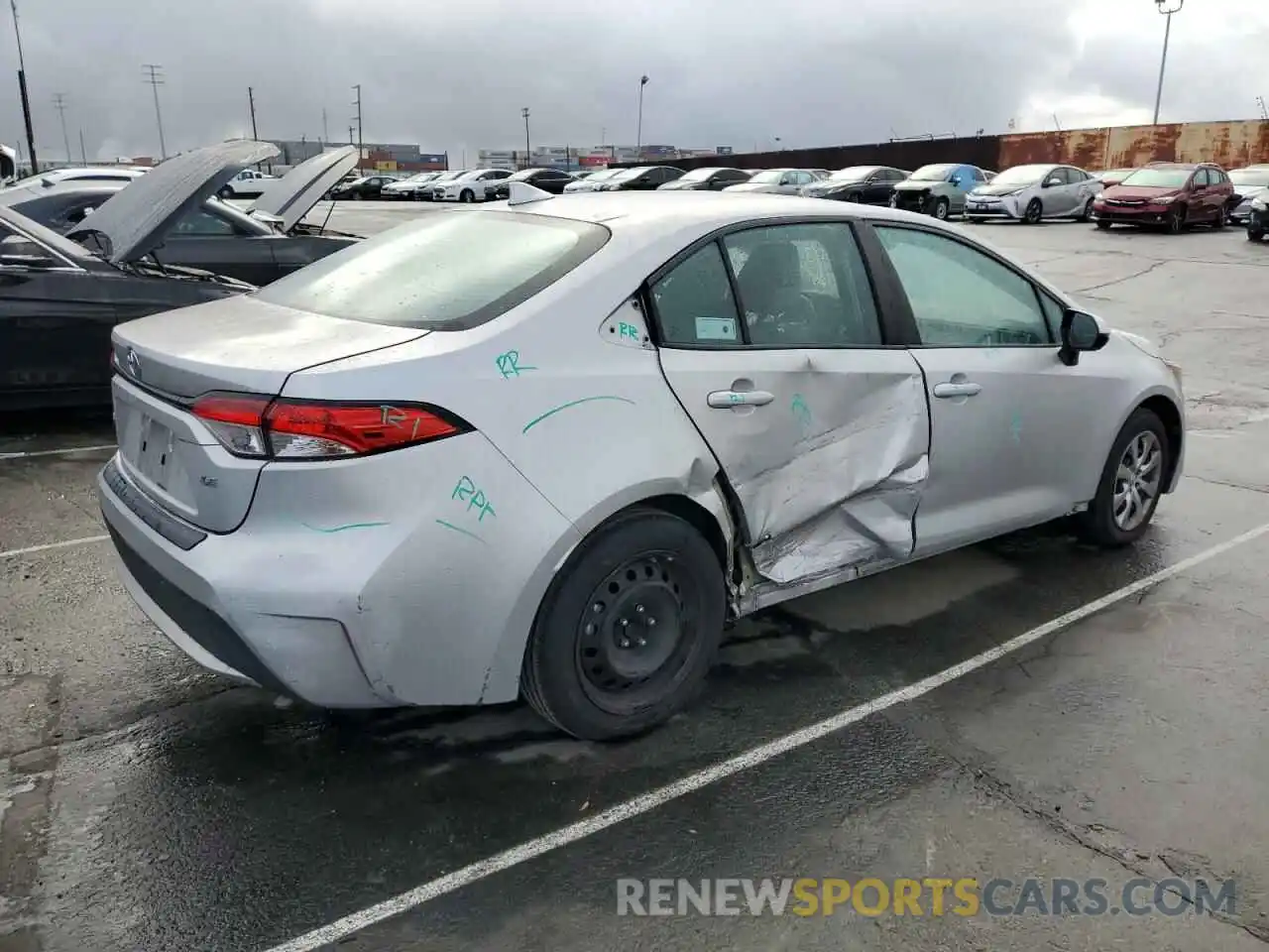 3 Photograph of a damaged car 5YFEPRAEXLP064203 TOYOTA COROLLA 2020