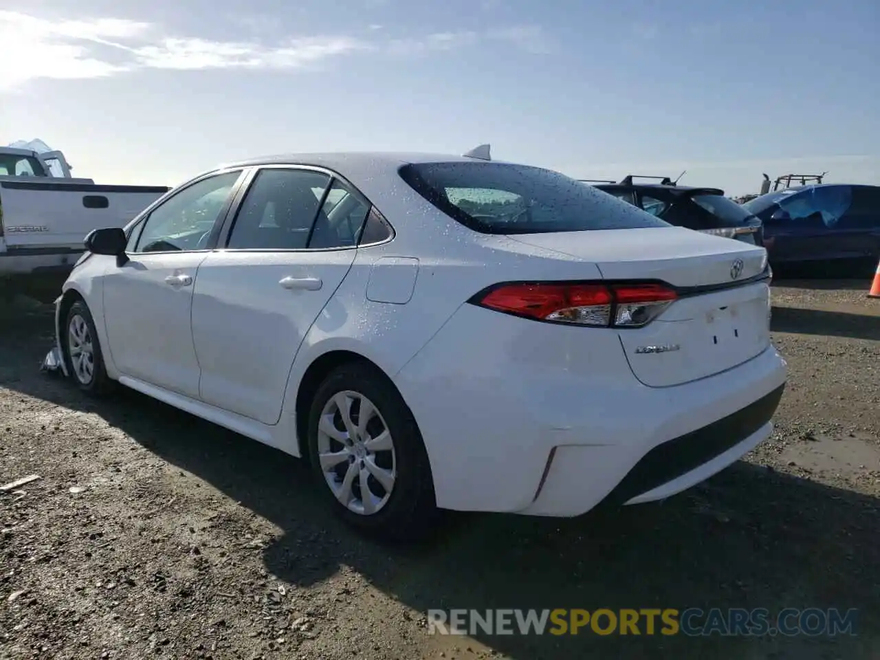 3 Photograph of a damaged car 5YFEPRAEXLP064623 TOYOTA COROLLA 2020