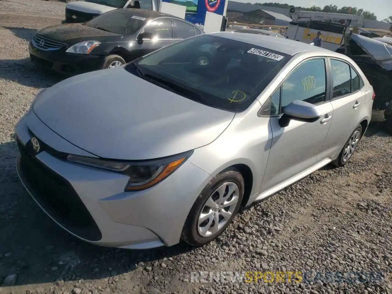 2 Photograph of a damaged car 5YFEPRAEXLP064752 TOYOTA COROLLA 2020