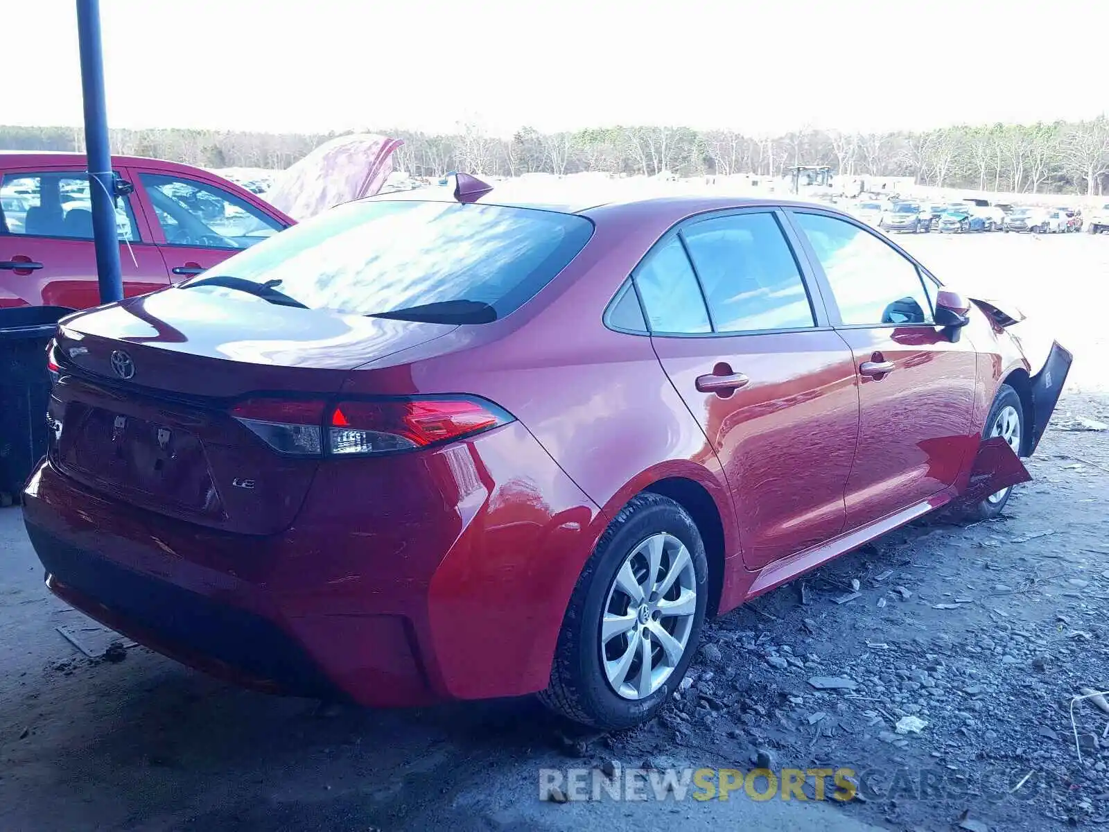 4 Photograph of a damaged car 5YFEPRAEXLP064816 TOYOTA COROLLA 2020