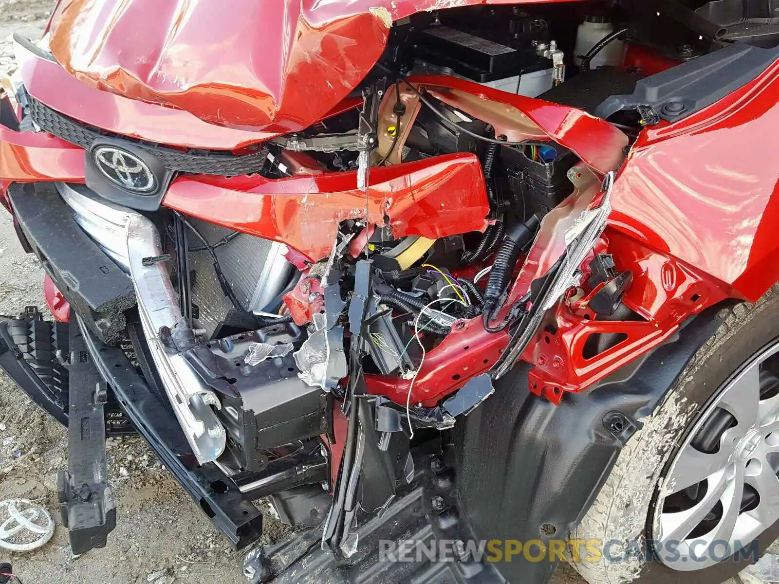 9 Фотография поврежденного автомобиля 5YFEPRAEXLP064816 TOYOTA COROLLA 2020