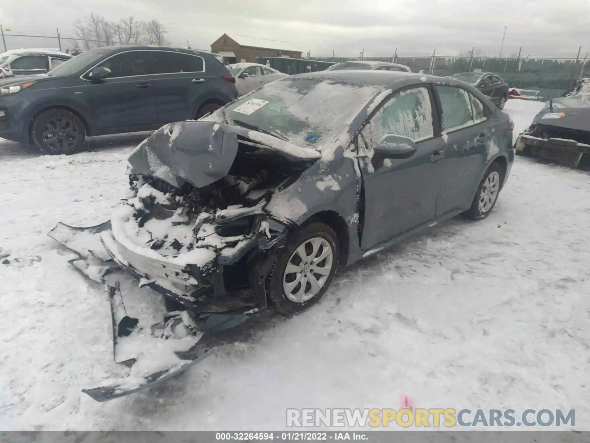 2 Photograph of a damaged car 5YFEPRAEXLP064945 TOYOTA COROLLA 2020