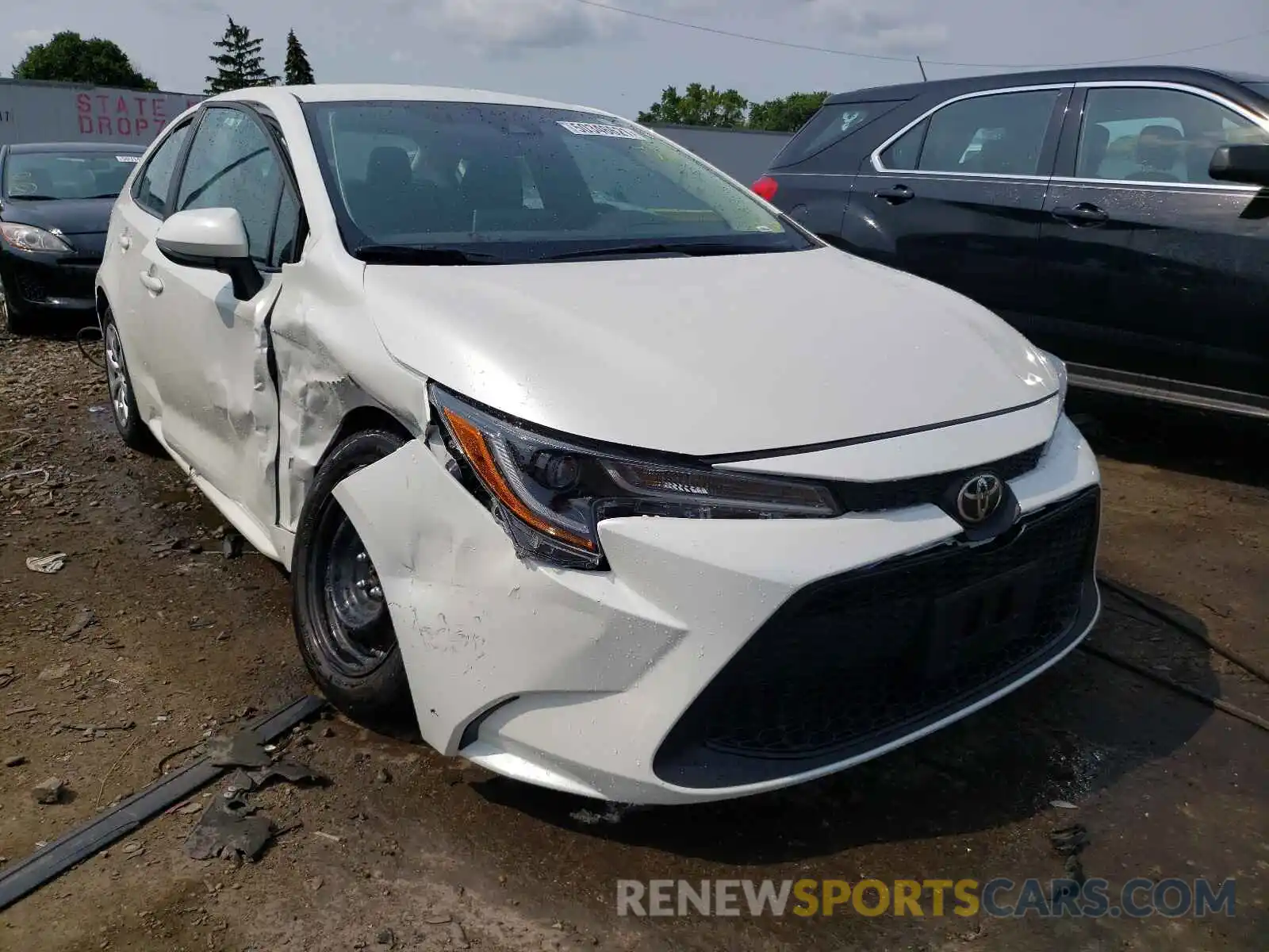 1 Photograph of a damaged car 5YFEPRAEXLP065108 TOYOTA COROLLA 2020