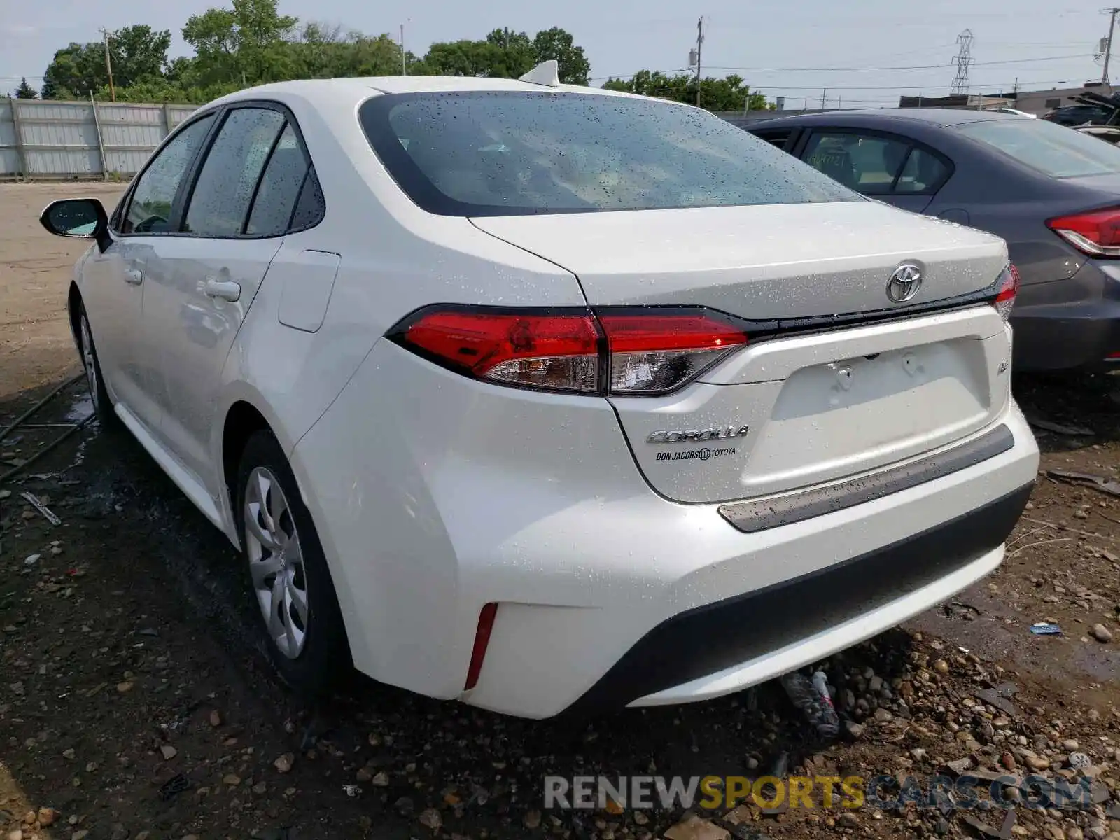 3 Photograph of a damaged car 5YFEPRAEXLP065108 TOYOTA COROLLA 2020