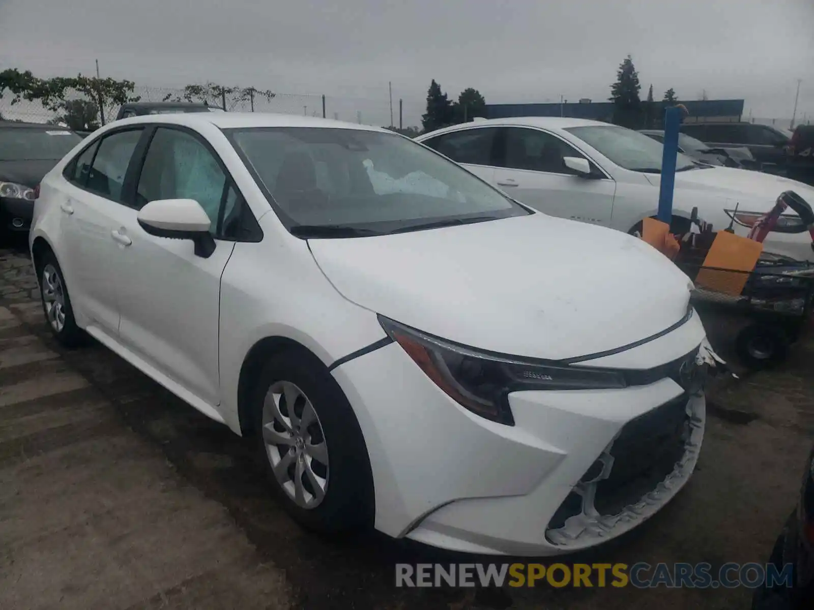 1 Photograph of a damaged car 5YFEPRAEXLP065142 TOYOTA COROLLA 2020