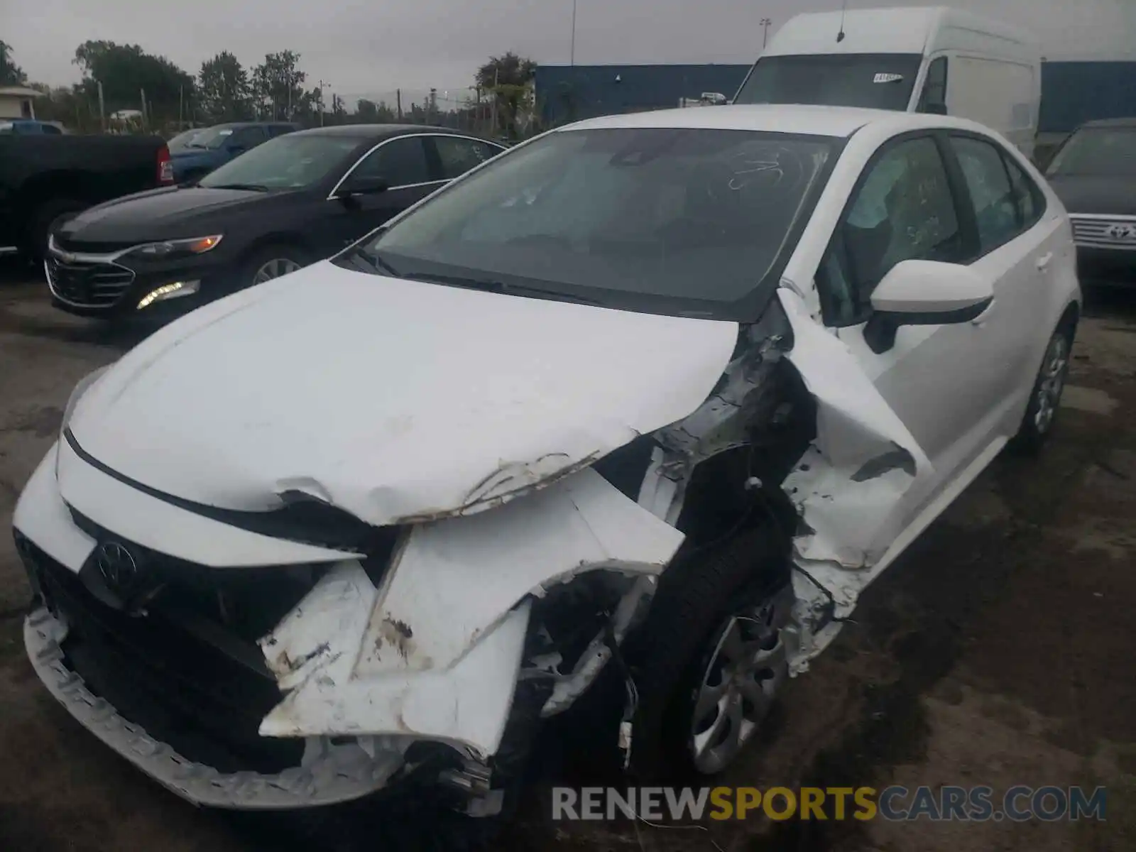 2 Photograph of a damaged car 5YFEPRAEXLP065142 TOYOTA COROLLA 2020