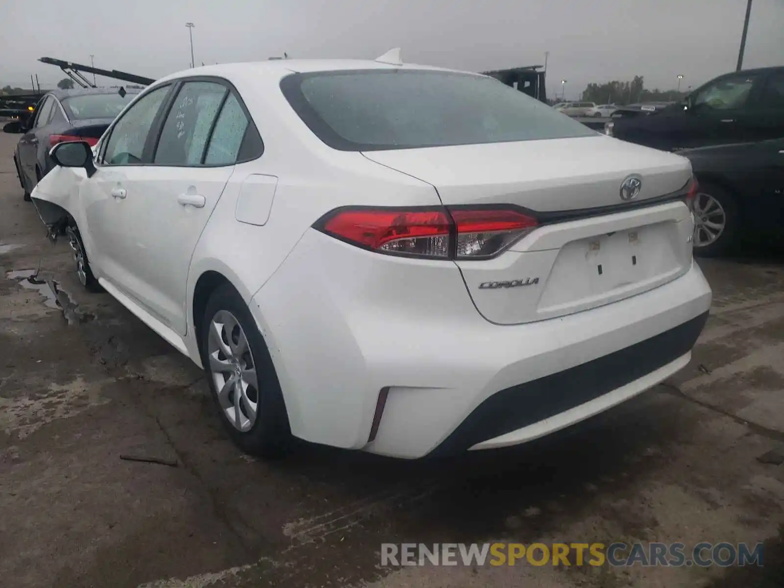 3 Photograph of a damaged car 5YFEPRAEXLP065142 TOYOTA COROLLA 2020