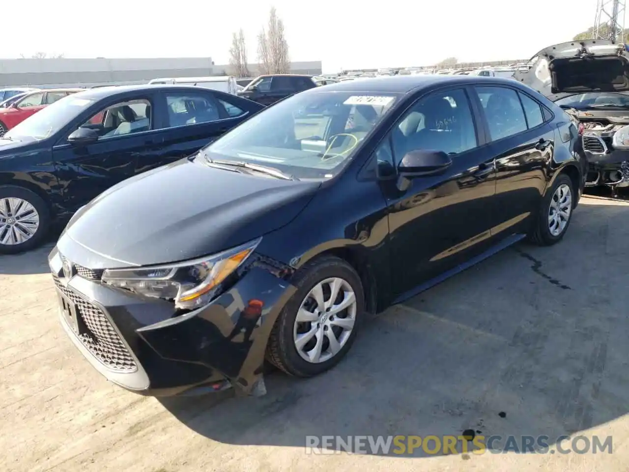 2 Photograph of a damaged car 5YFEPRAEXLP065271 TOYOTA COROLLA 2020