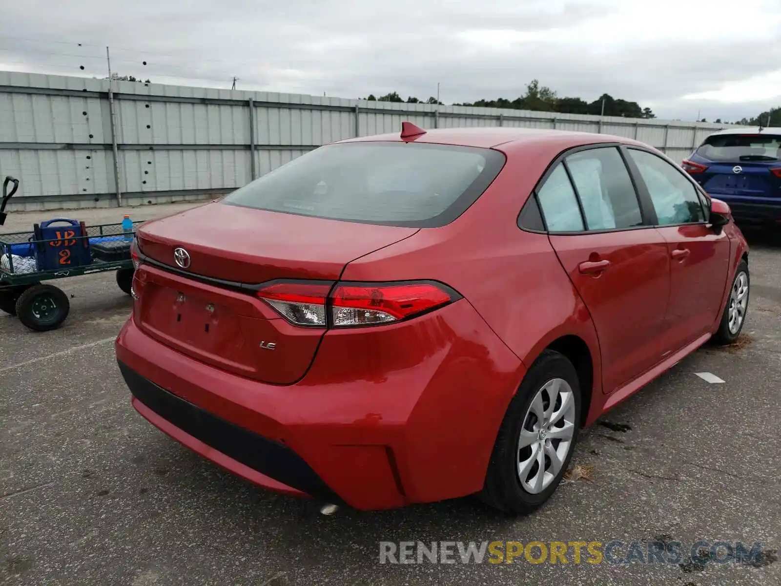 4 Photograph of a damaged car 5YFEPRAEXLP065321 TOYOTA COROLLA 2020