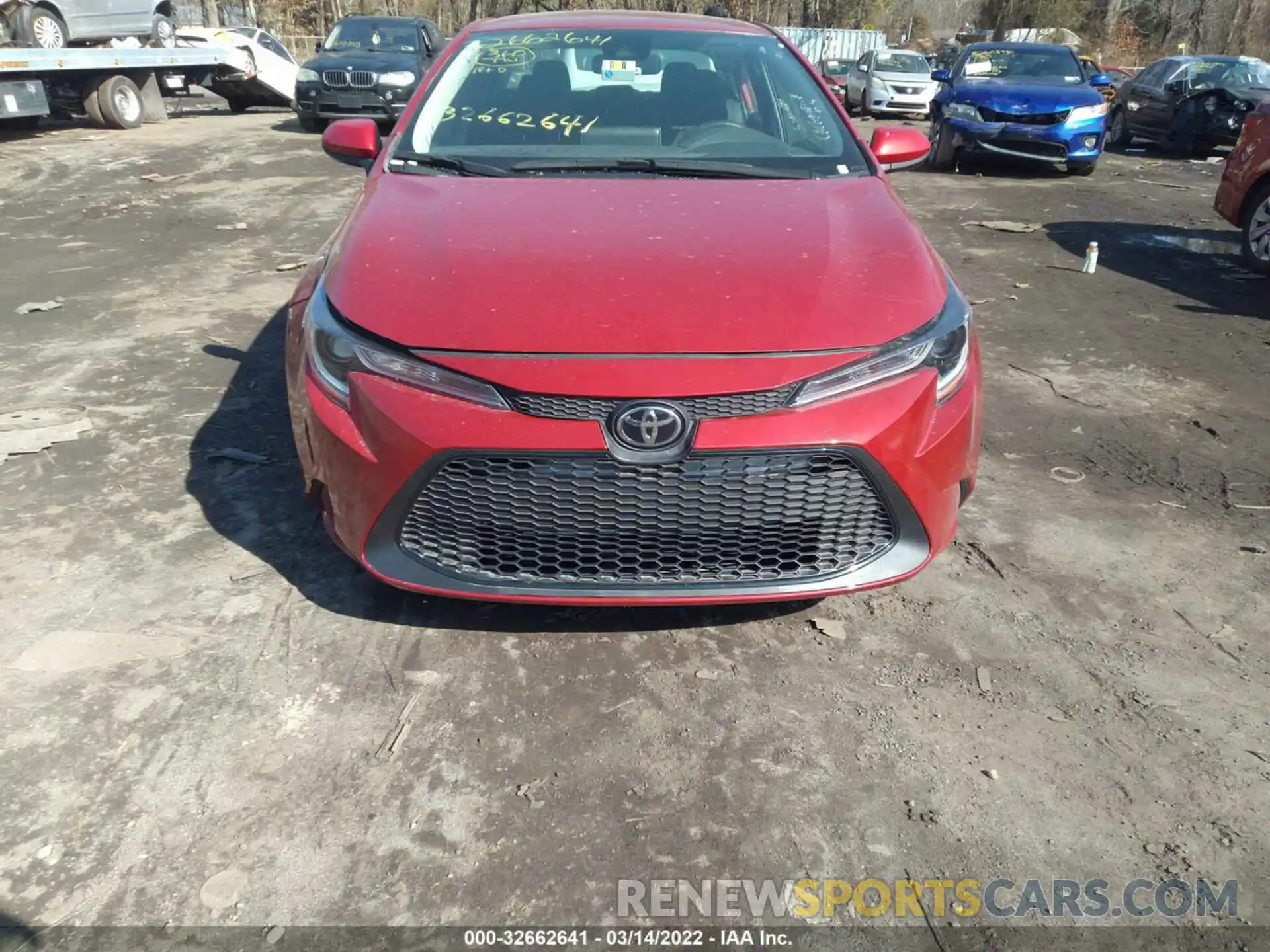 6 Photograph of a damaged car 5YFEPRAEXLP065335 TOYOTA COROLLA 2020