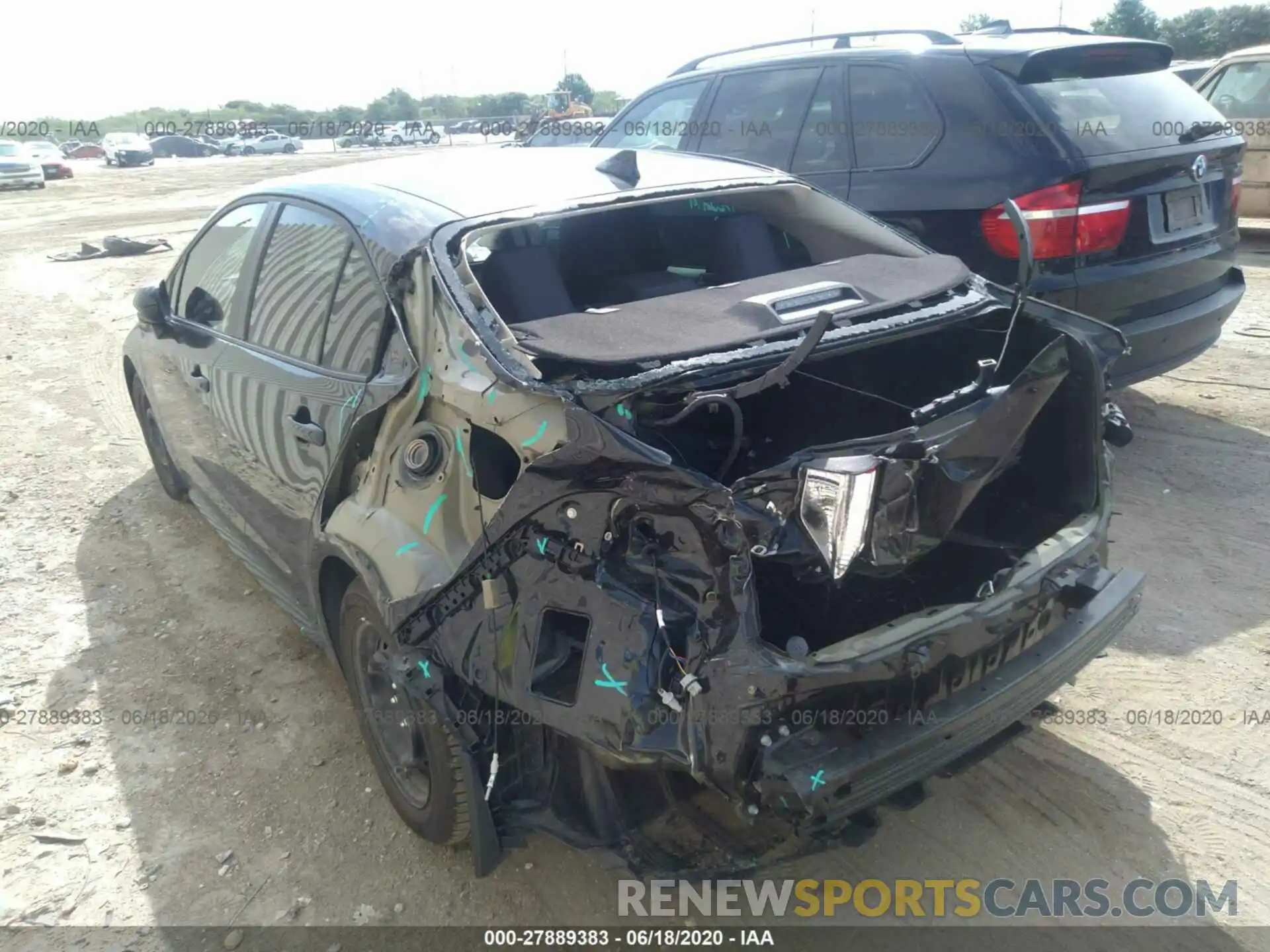 3 Photograph of a damaged car 5YFEPRAEXLP065593 TOYOTA COROLLA 2020