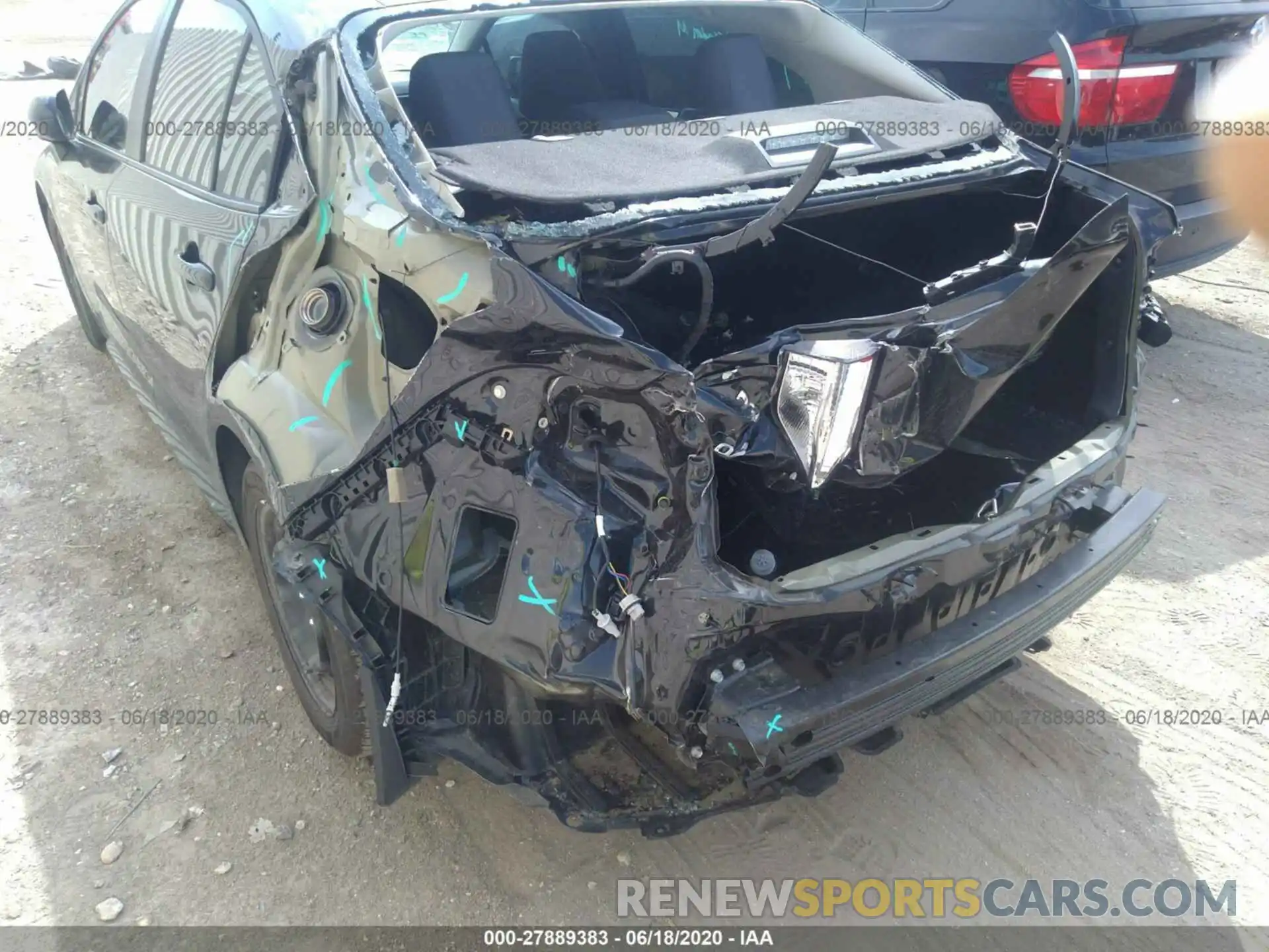 6 Photograph of a damaged car 5YFEPRAEXLP065593 TOYOTA COROLLA 2020