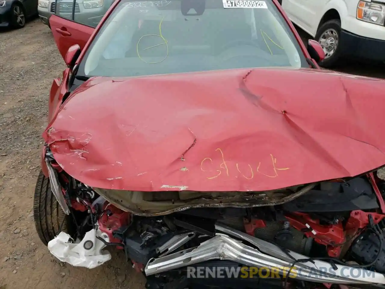 7 Photograph of a damaged car 5YFEPRAEXLP065853 TOYOTA COROLLA 2020