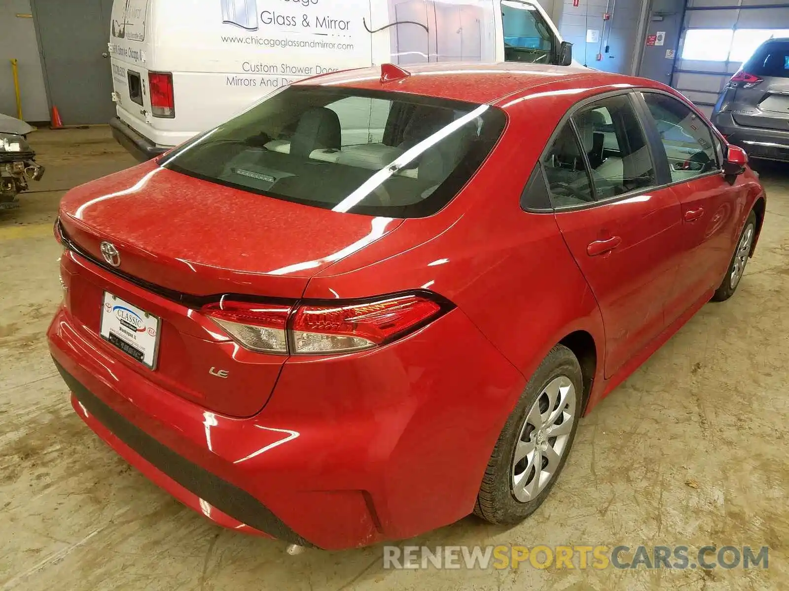 4 Photograph of a damaged car 5YFEPRAEXLP065867 TOYOTA COROLLA 2020