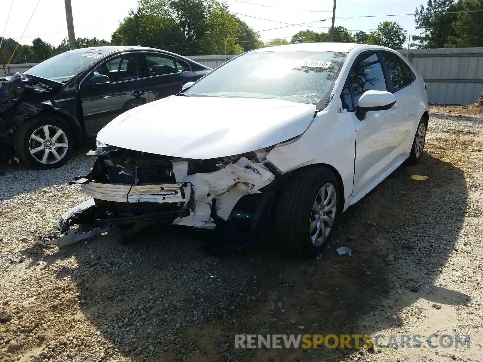 2 Photograph of a damaged car 5YFEPRAEXLP066159 TOYOTA COROLLA 2020