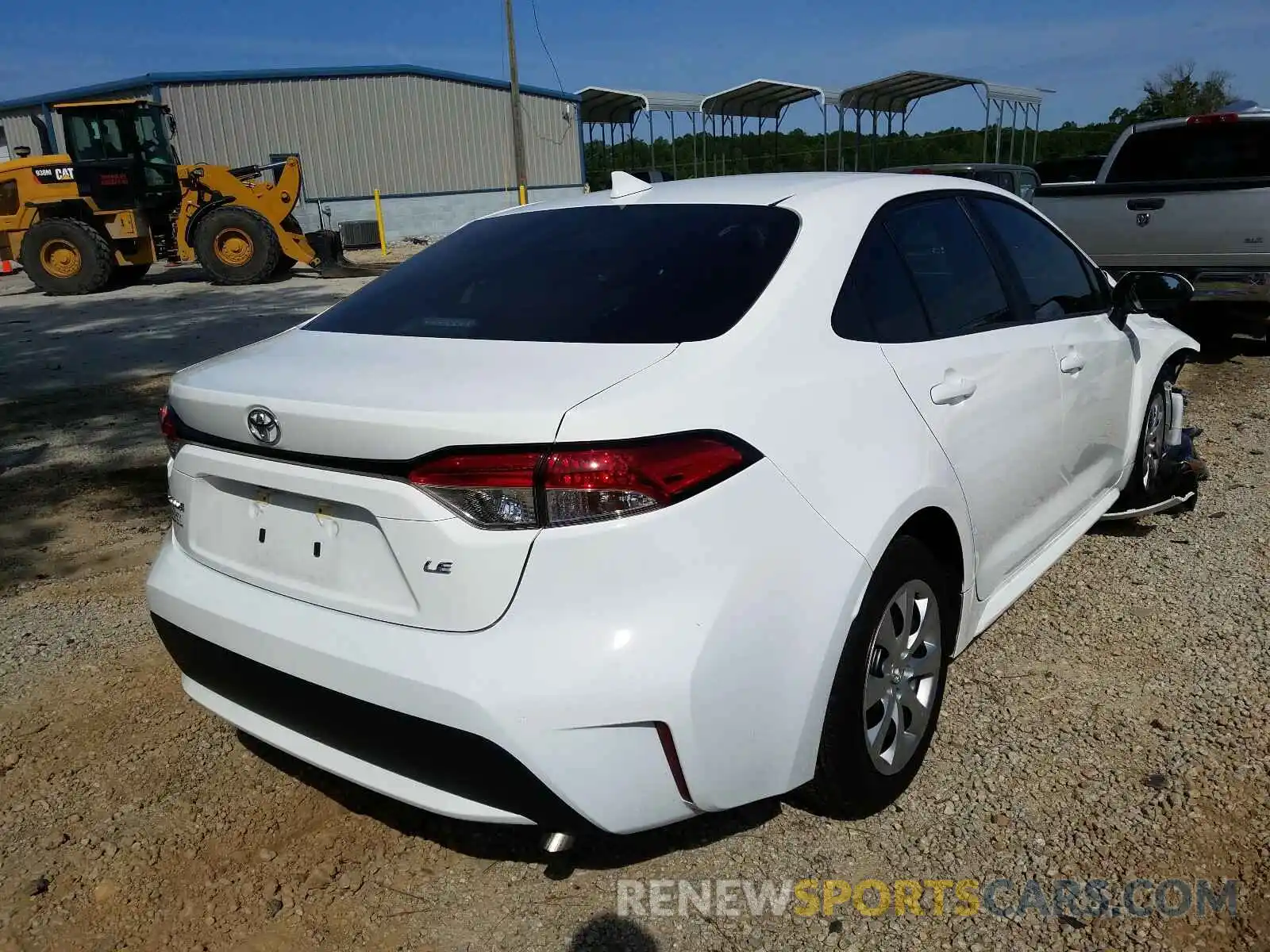 4 Photograph of a damaged car 5YFEPRAEXLP066159 TOYOTA COROLLA 2020