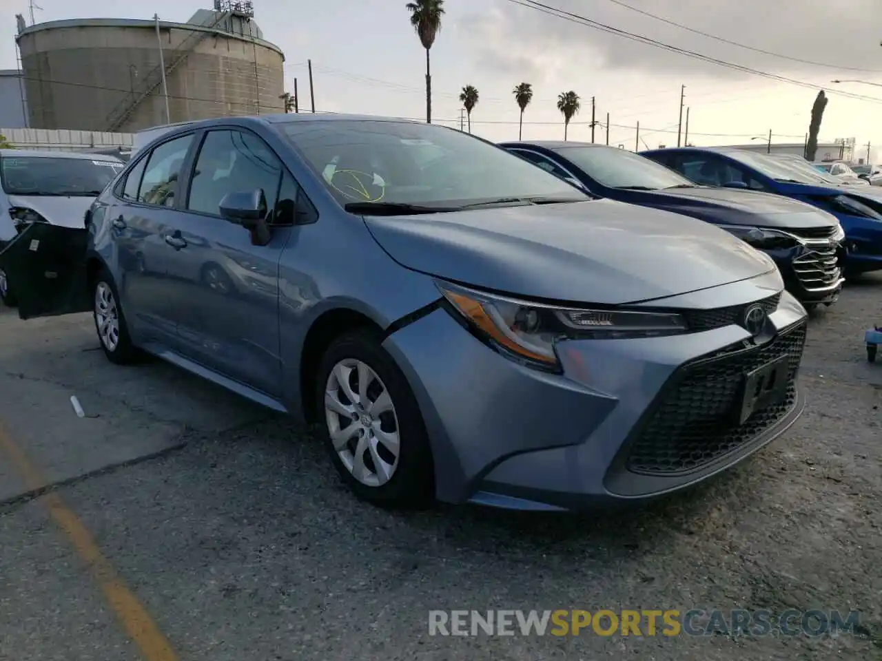 1 Photograph of a damaged car 5YFEPRAEXLP066324 TOYOTA COROLLA 2020