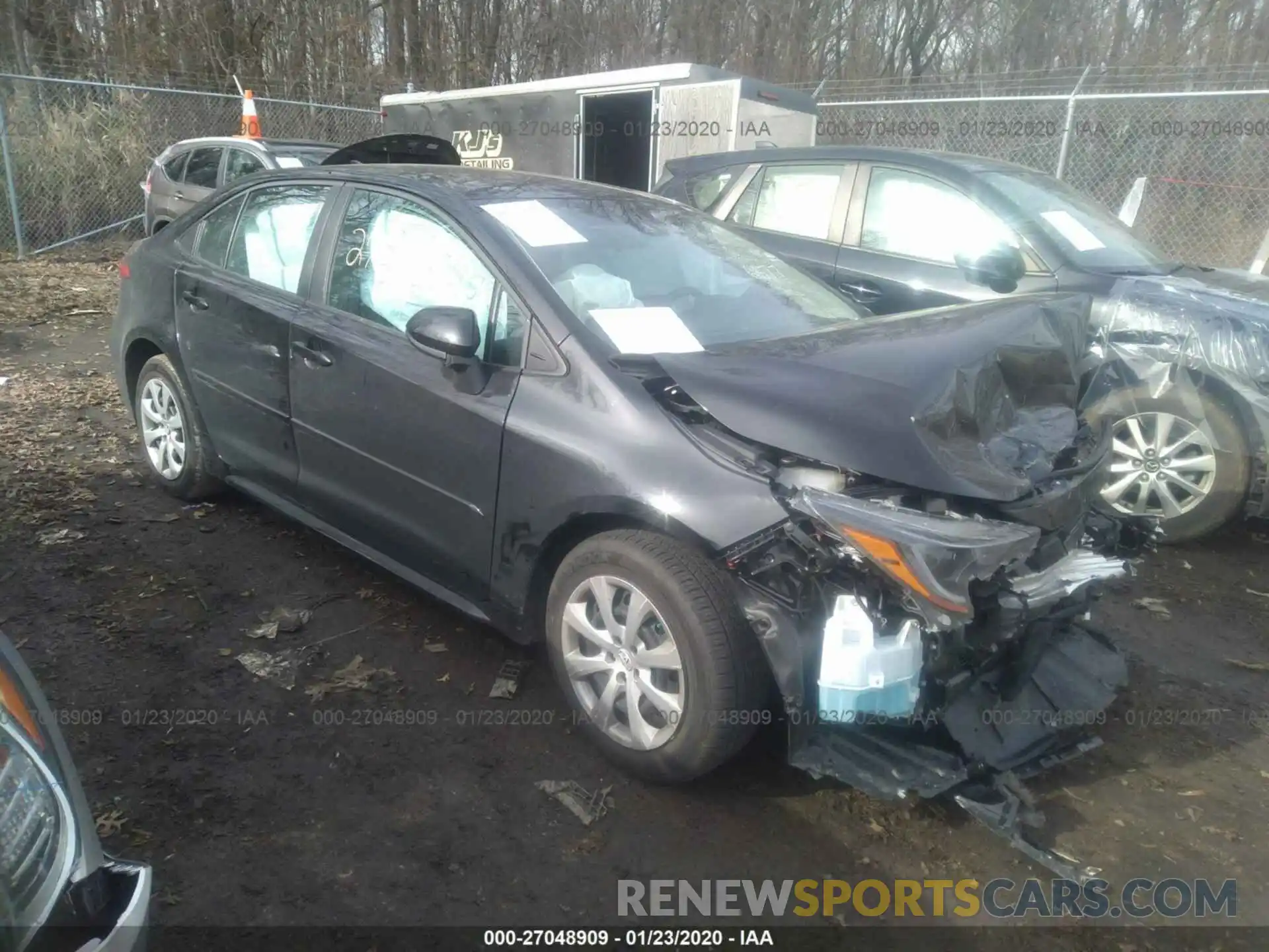 1 Photograph of a damaged car 5YFEPRAEXLP066677 TOYOTA COROLLA 2020