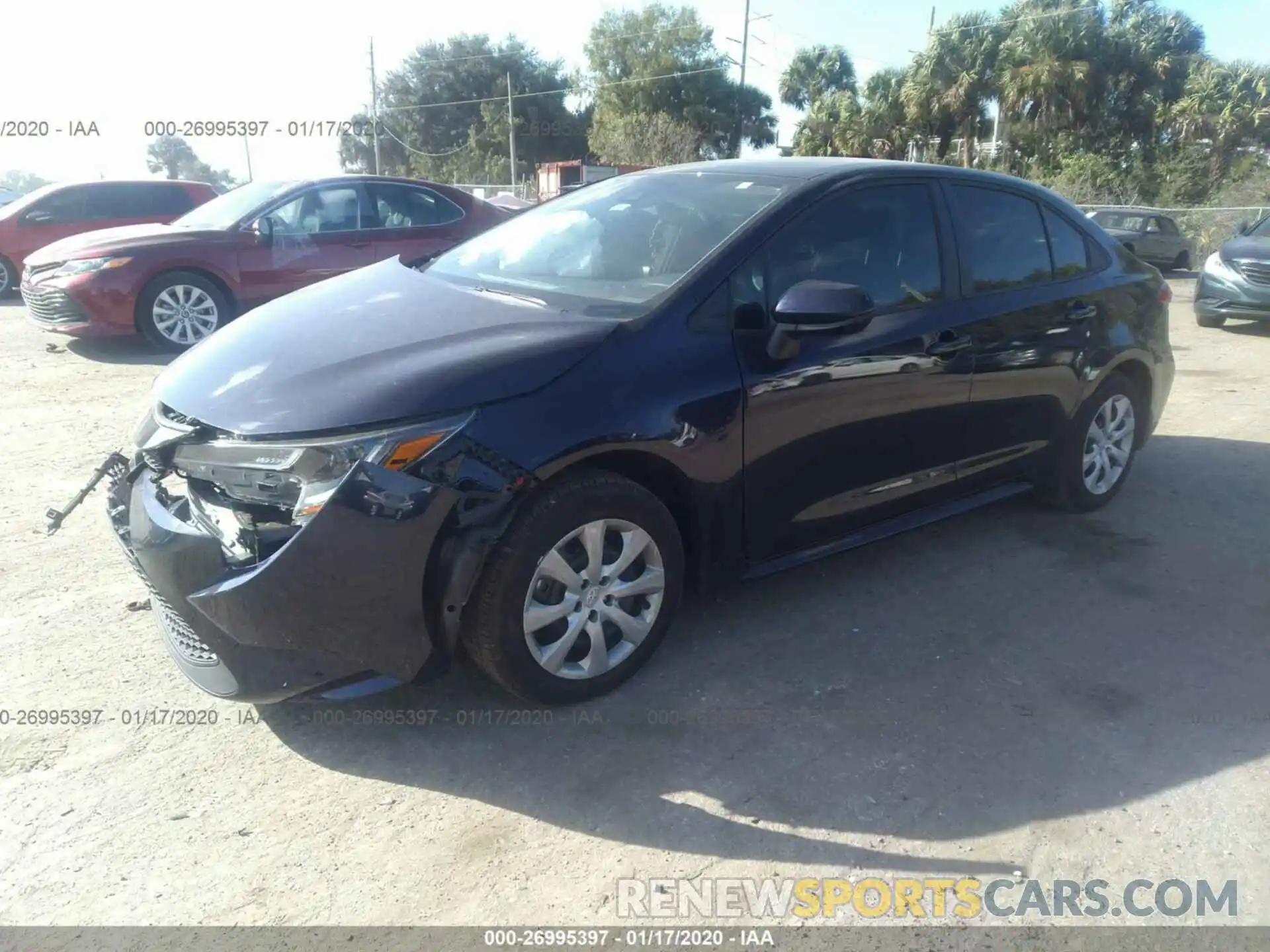 2 Photograph of a damaged car 5YFEPRAEXLP066839 TOYOTA COROLLA 2020