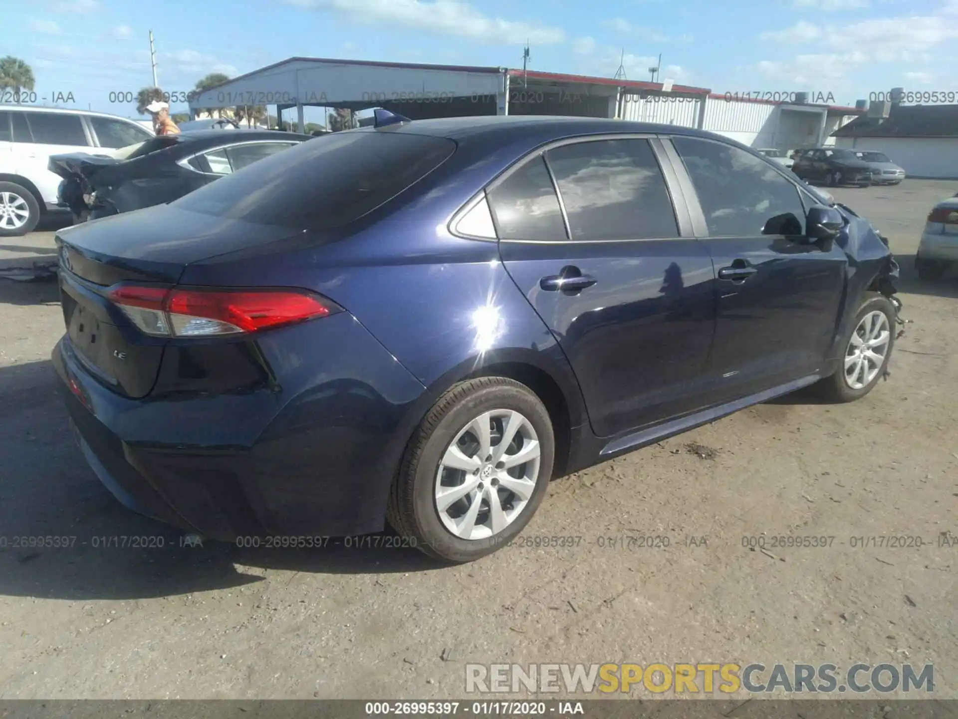 4 Photograph of a damaged car 5YFEPRAEXLP066839 TOYOTA COROLLA 2020