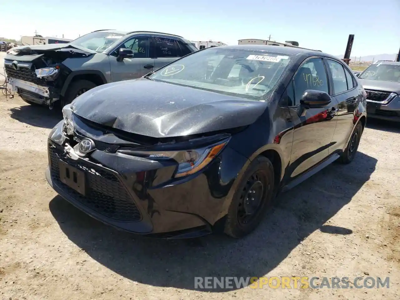 2 Photograph of a damaged car 5YFEPRAEXLP067151 TOYOTA COROLLA 2020