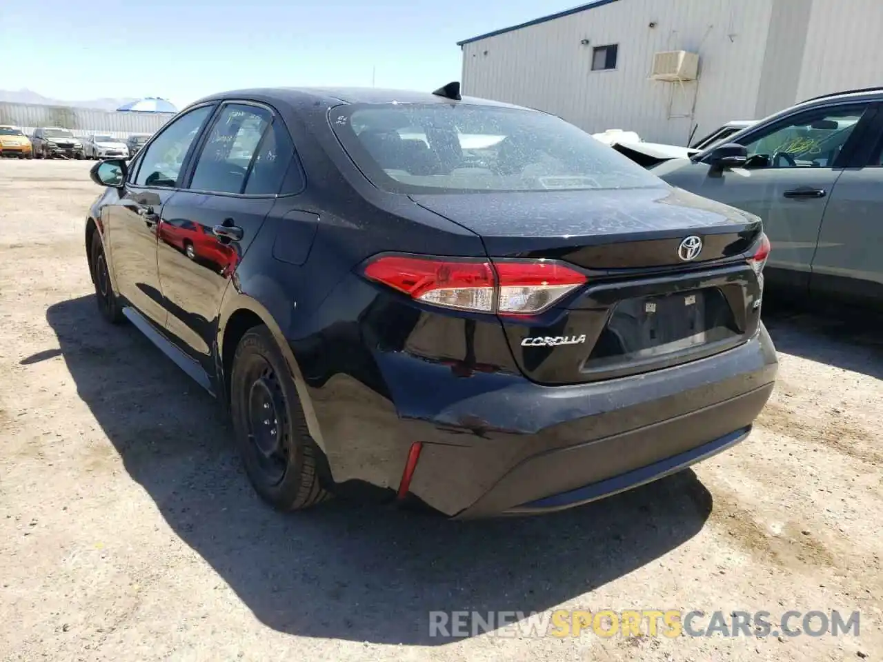 3 Photograph of a damaged car 5YFEPRAEXLP067151 TOYOTA COROLLA 2020