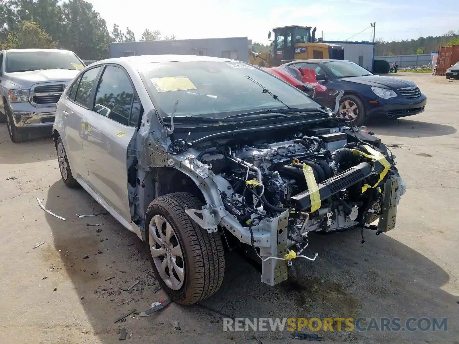 1 Photograph of a damaged car 5YFEPRAEXLP067246 TOYOTA COROLLA 2020