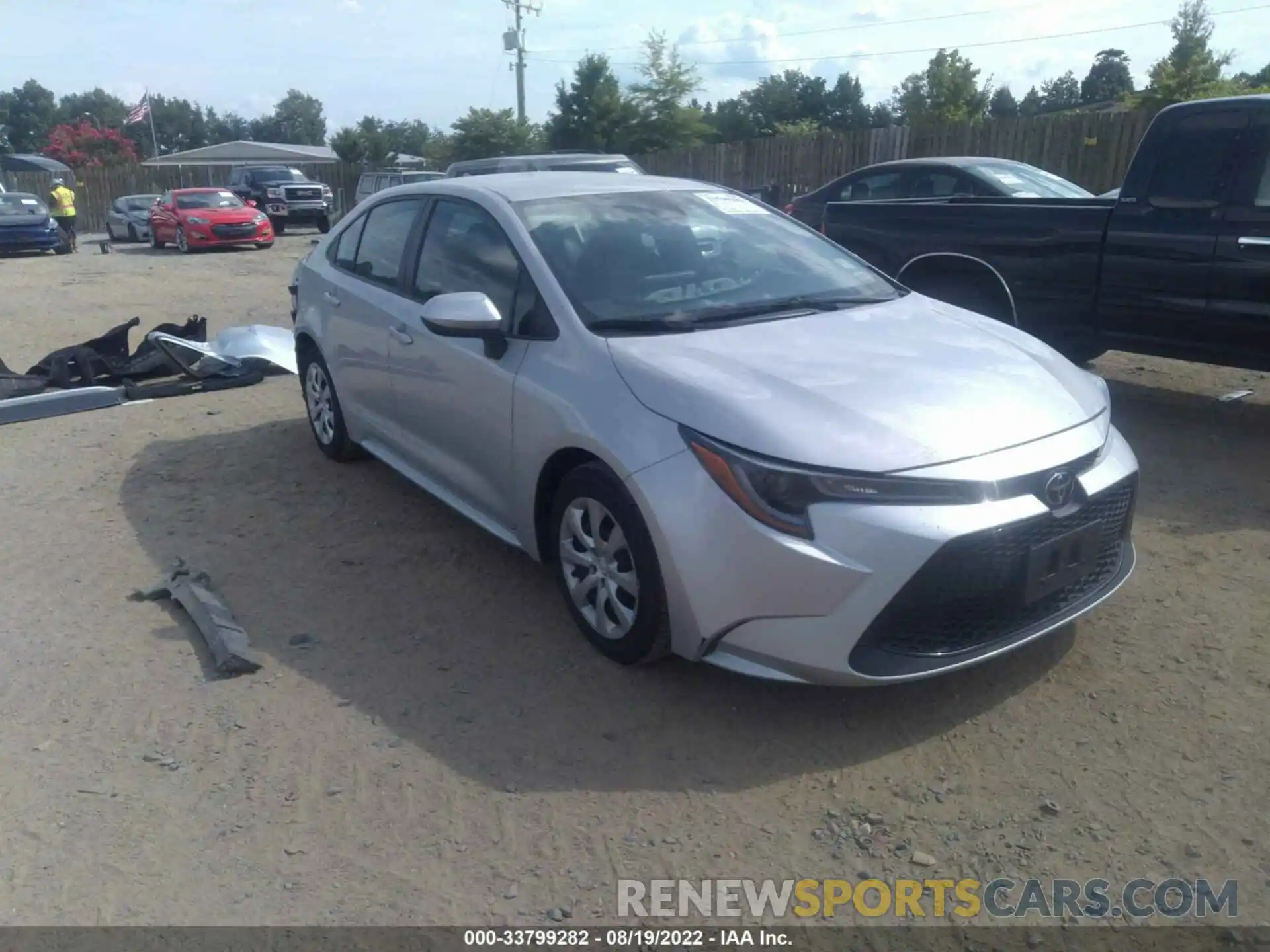 1 Photograph of a damaged car 5YFEPRAEXLP067330 TOYOTA COROLLA 2020