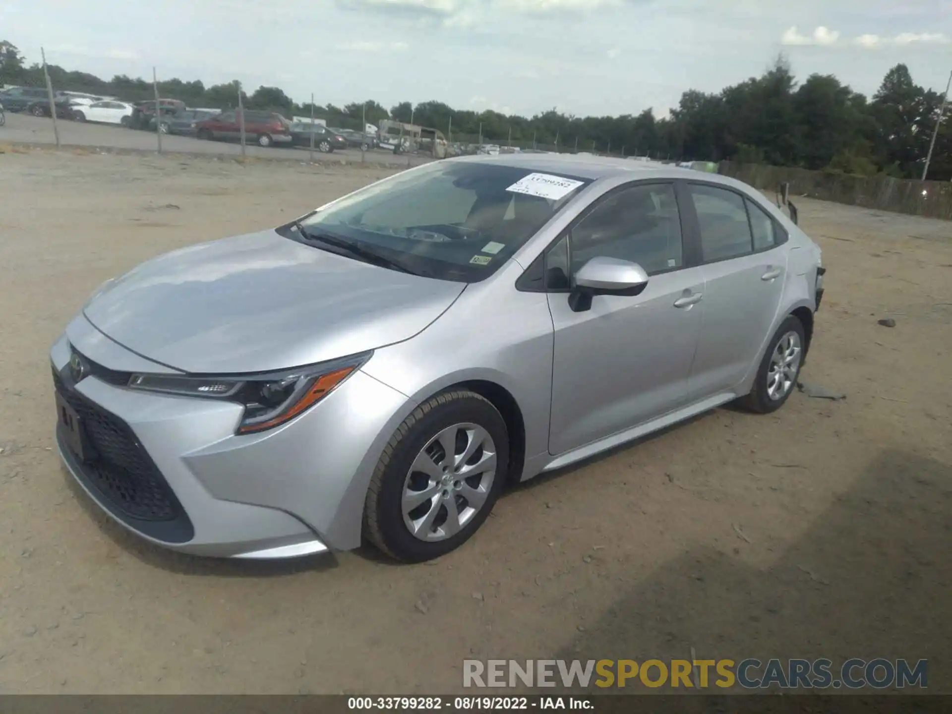 2 Photograph of a damaged car 5YFEPRAEXLP067330 TOYOTA COROLLA 2020