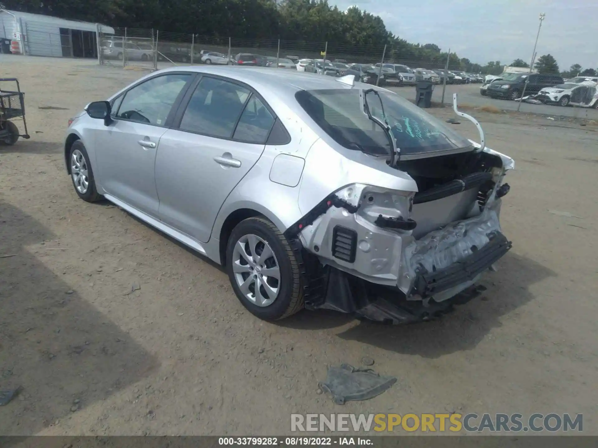 3 Photograph of a damaged car 5YFEPRAEXLP067330 TOYOTA COROLLA 2020