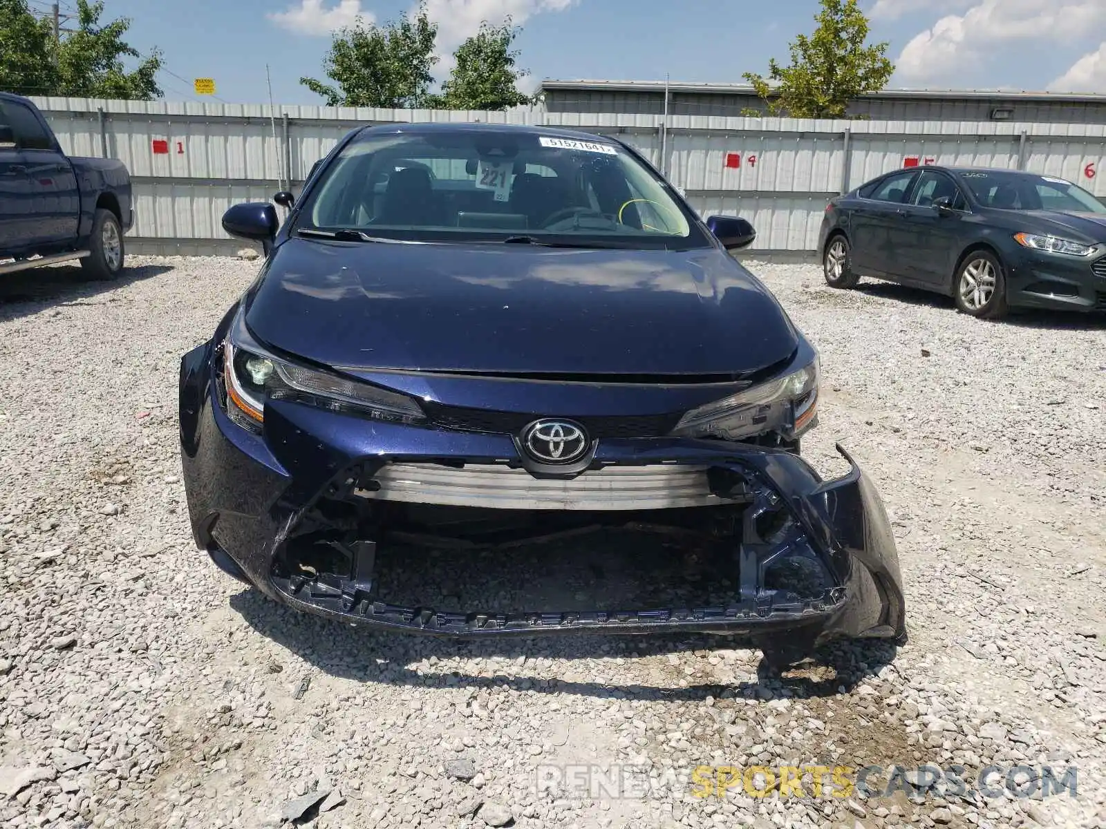 9 Photograph of a damaged car 5YFEPRAEXLP067781 TOYOTA COROLLA 2020