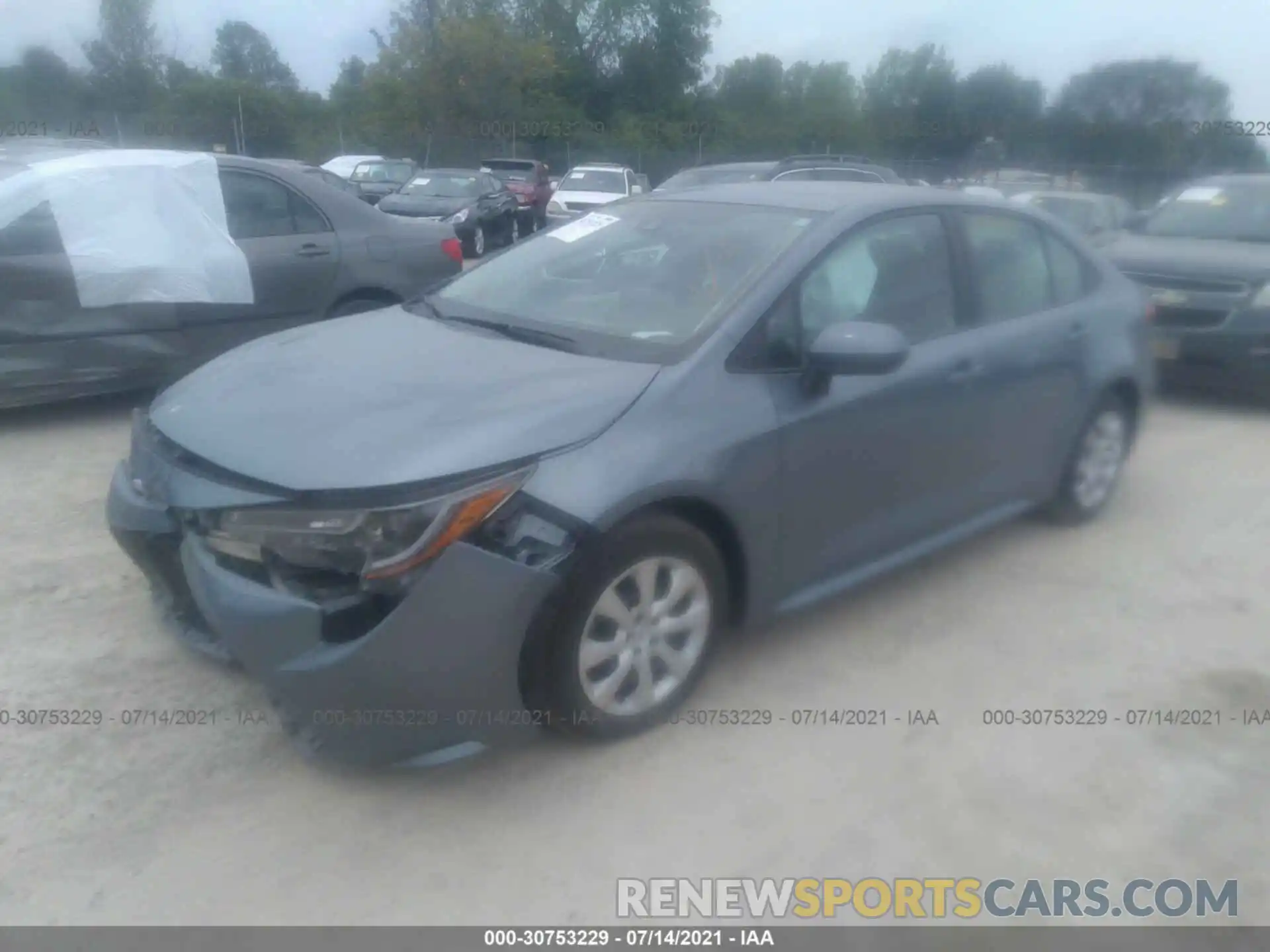 2 Photograph of a damaged car 5YFEPRAEXLP068400 TOYOTA COROLLA 2020