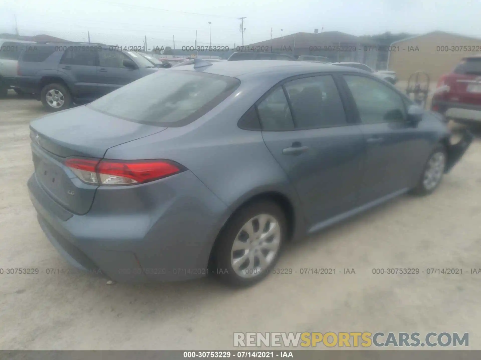 4 Photograph of a damaged car 5YFEPRAEXLP068400 TOYOTA COROLLA 2020