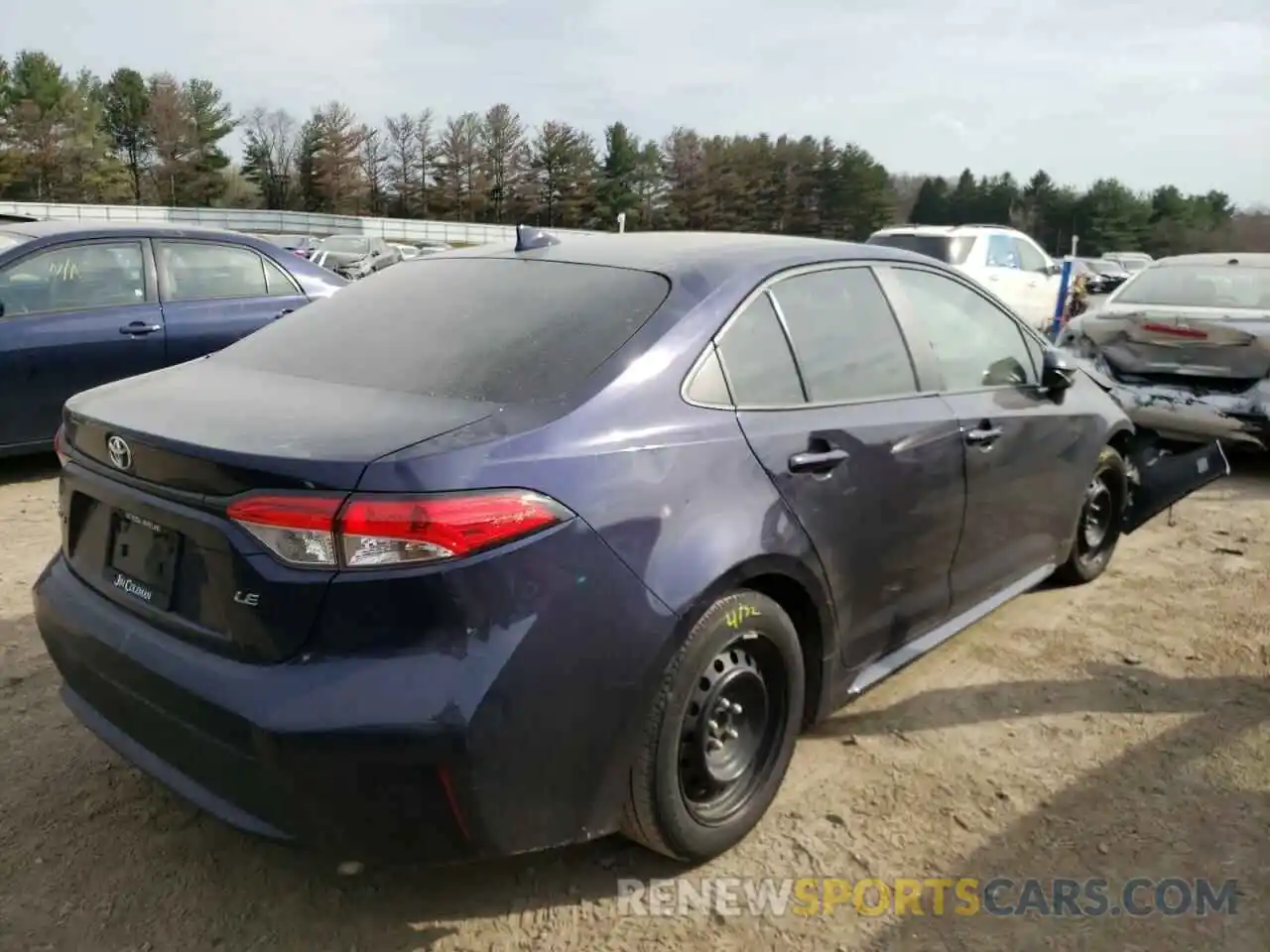 4 Photograph of a damaged car 5YFEPRAEXLP068610 TOYOTA COROLLA 2020