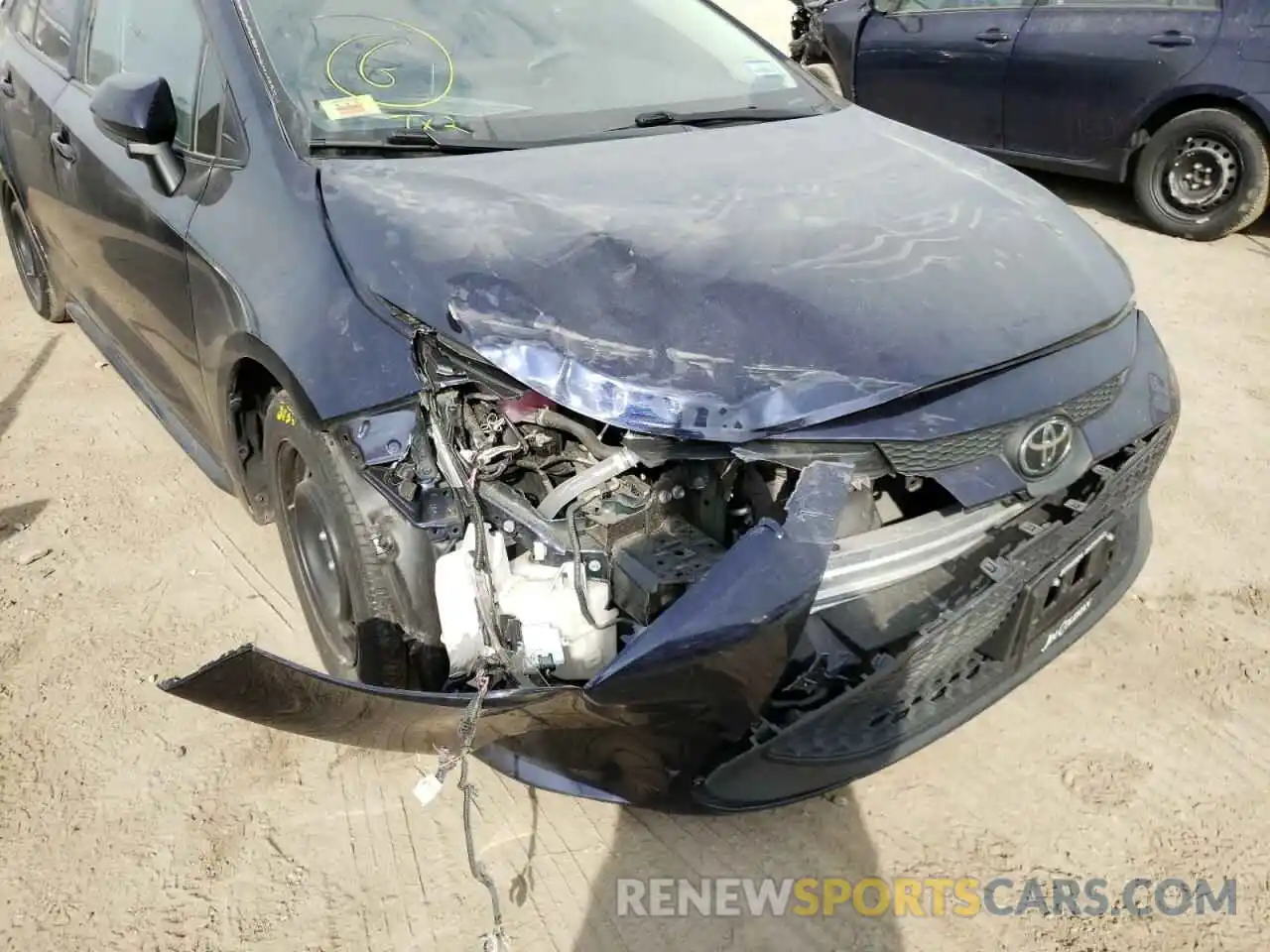 9 Photograph of a damaged car 5YFEPRAEXLP068610 TOYOTA COROLLA 2020