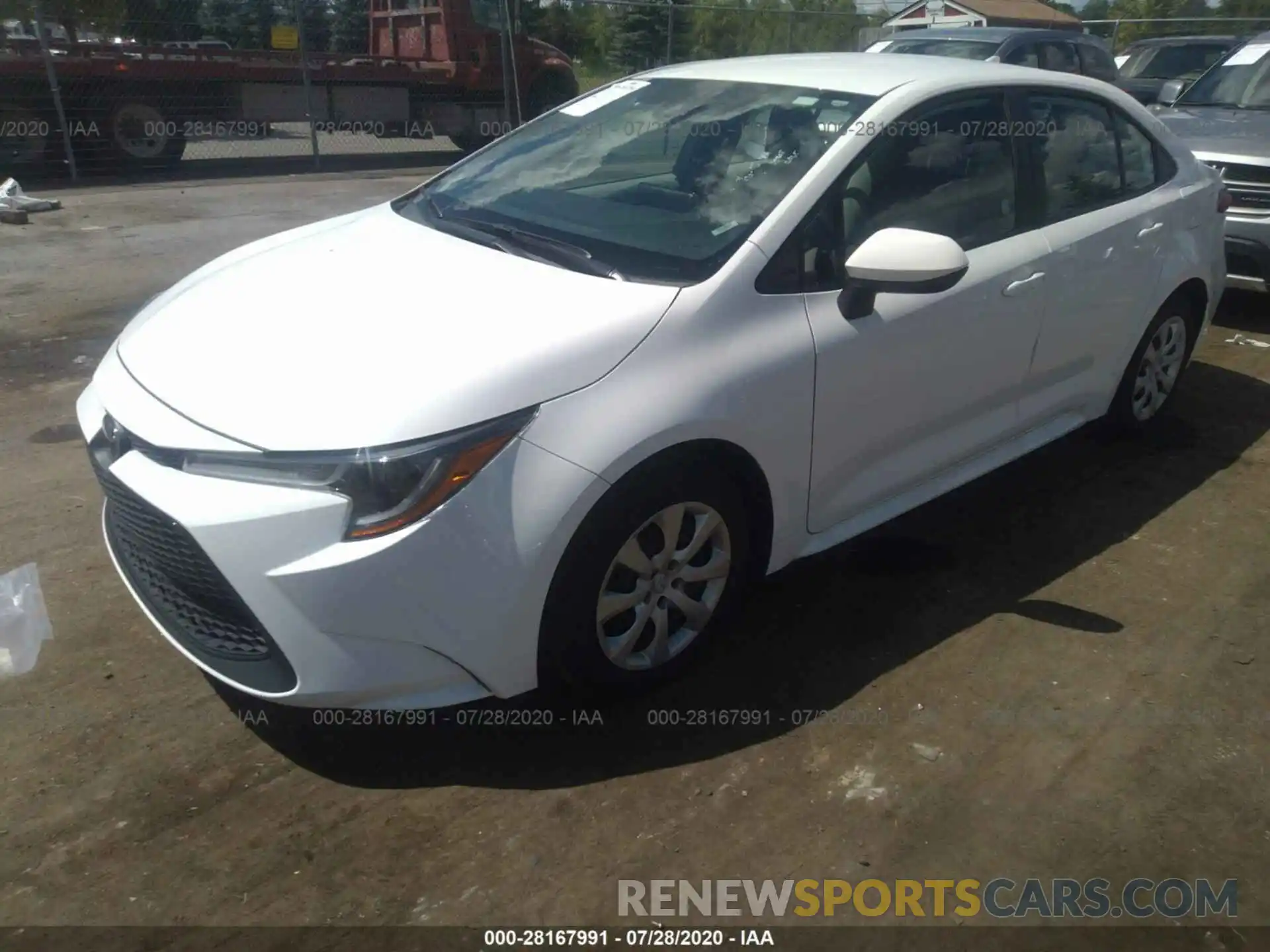 2 Photograph of a damaged car 5YFEPRAEXLP068798 TOYOTA COROLLA 2020