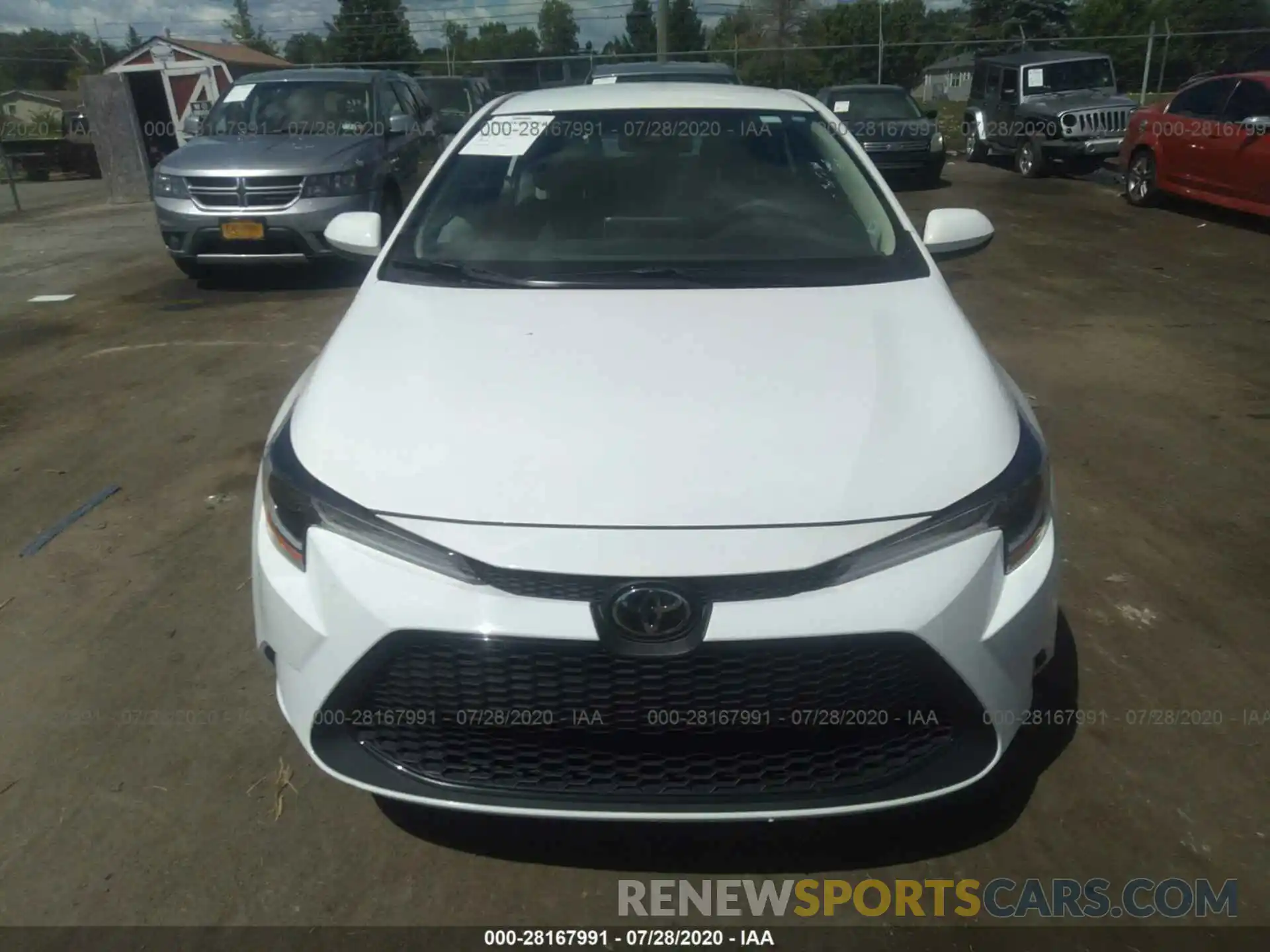 6 Photograph of a damaged car 5YFEPRAEXLP068798 TOYOTA COROLLA 2020