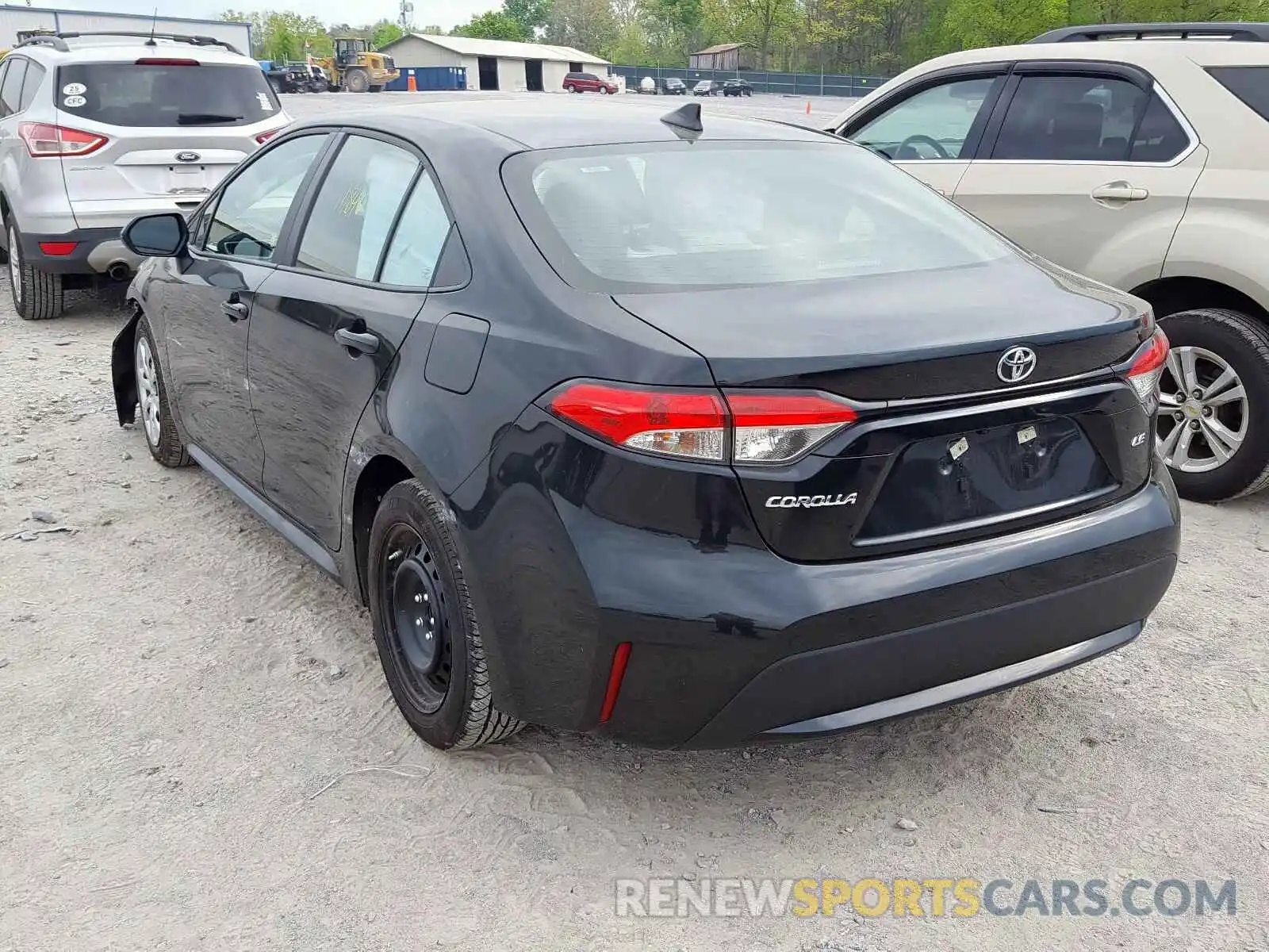 3 Photograph of a damaged car 5YFEPRAEXLP068820 TOYOTA COROLLA 2020