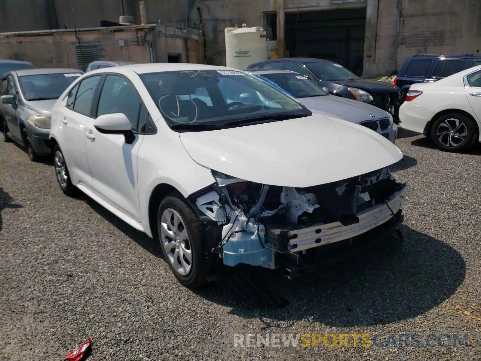 1 Photograph of a damaged car 5YFEPRAEXLP070258 TOYOTA COROLLA 2020