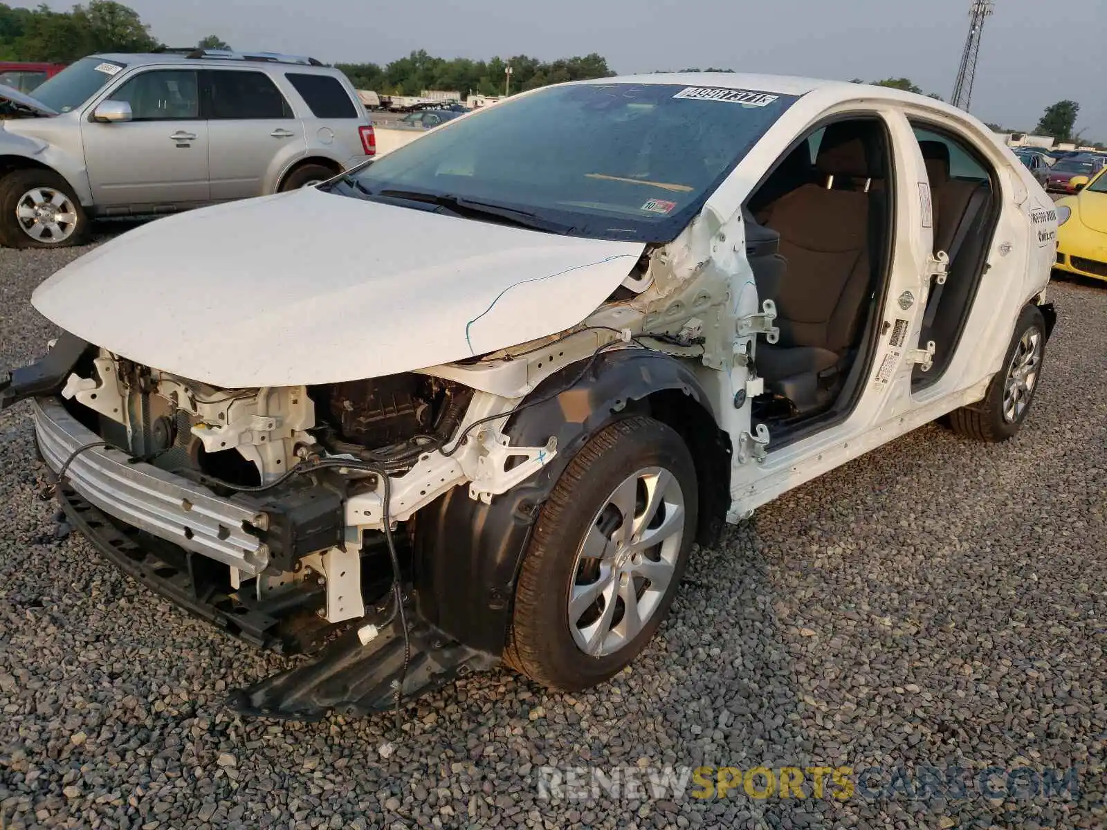 10 Photograph of a damaged car 5YFEPRAEXLP070258 TOYOTA COROLLA 2020